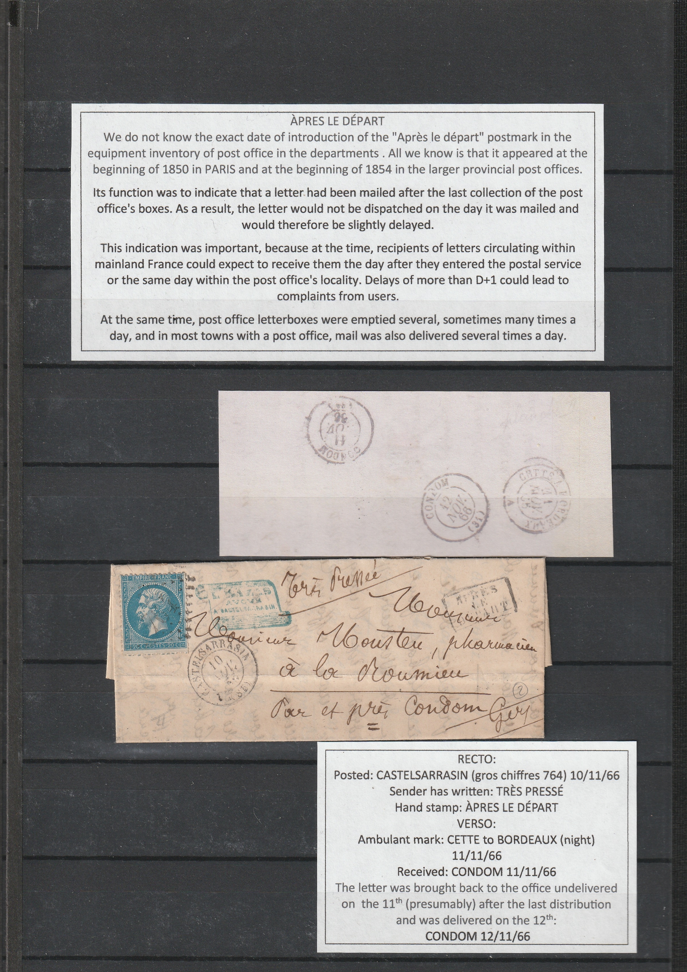 a piece of paper with stamps on it