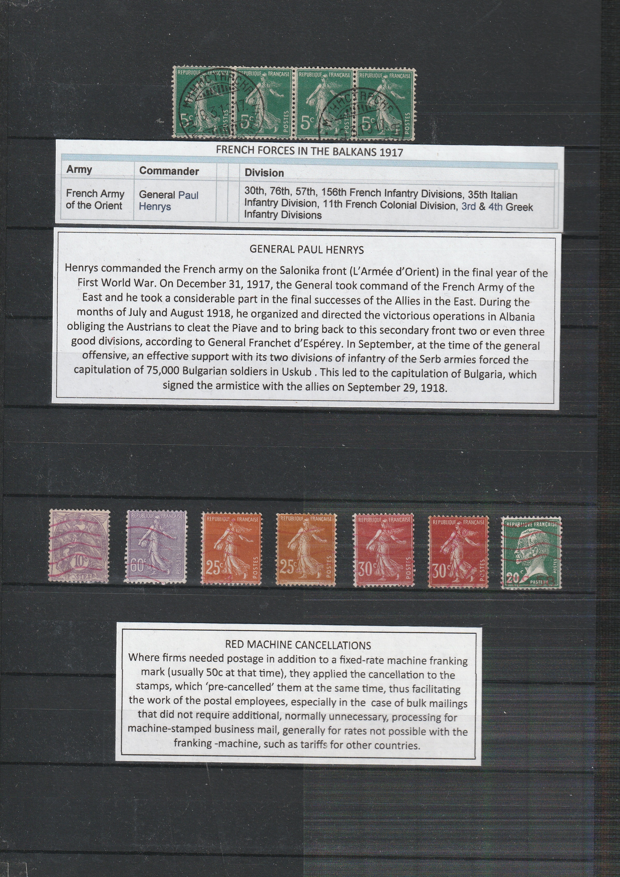 a collection of postage stamps