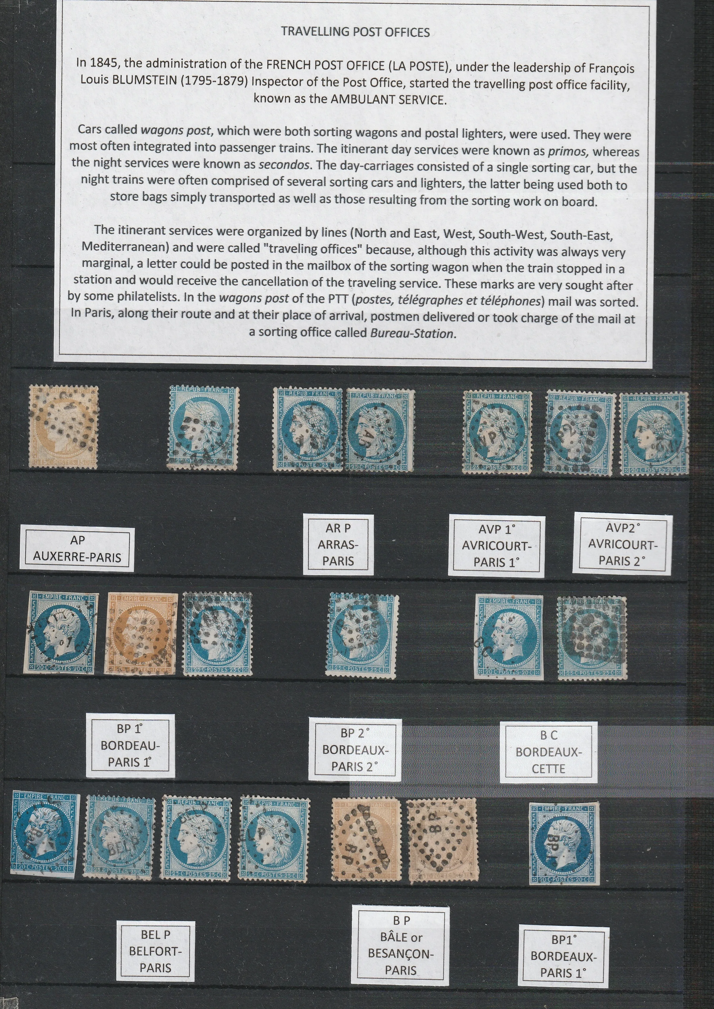 a collection of postage stamps