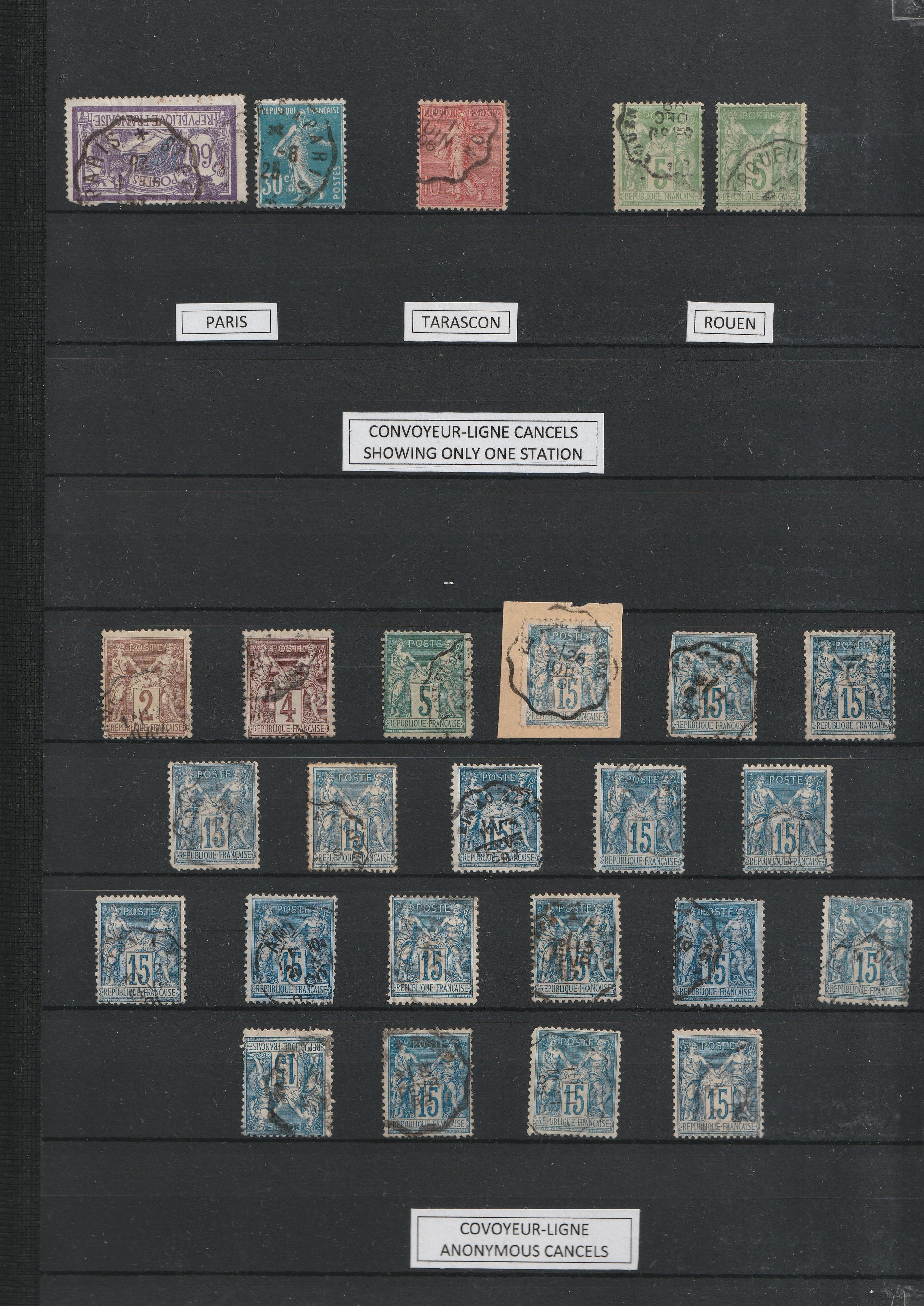 a collection of postage stamps