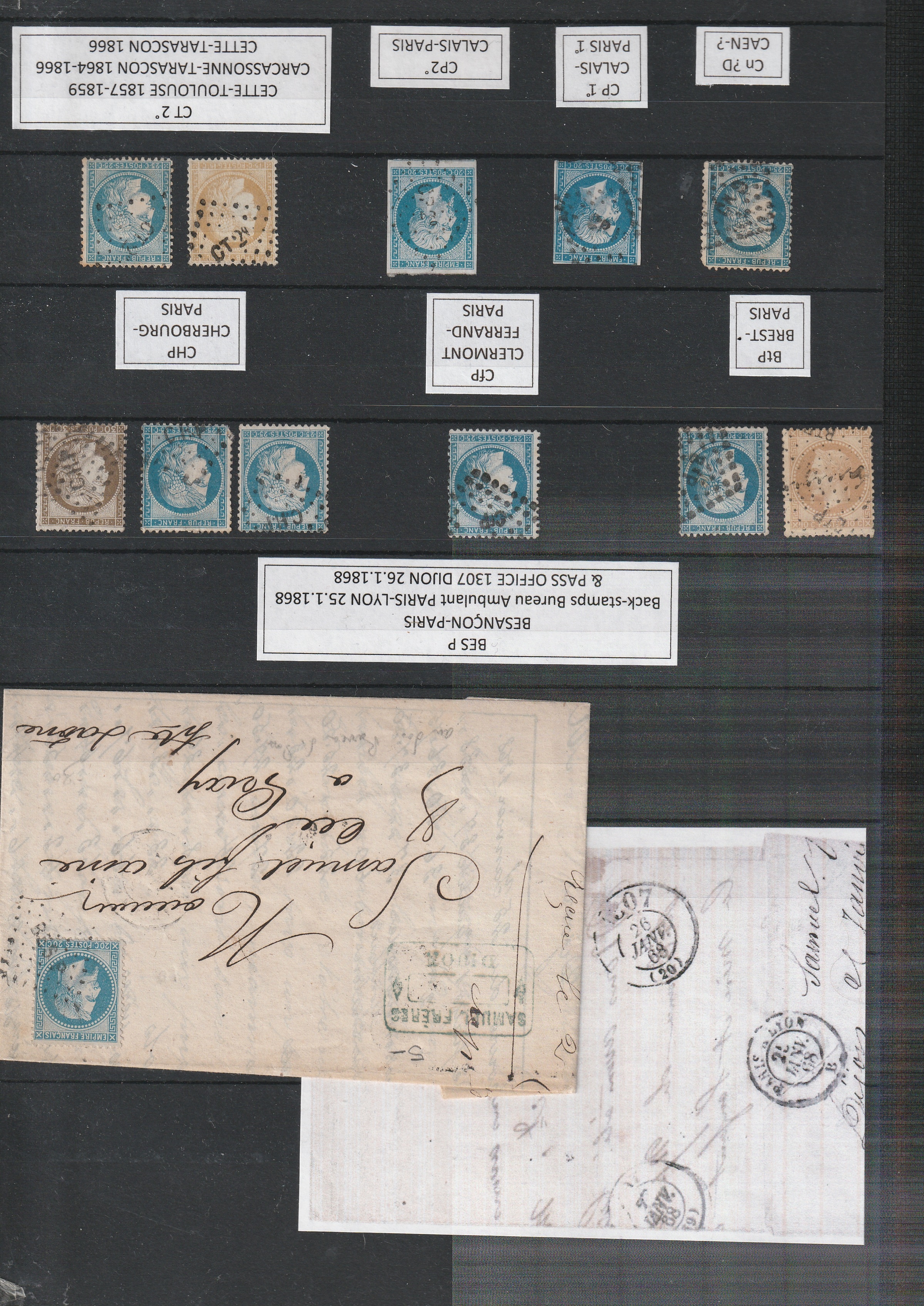 a collection of postage stamps