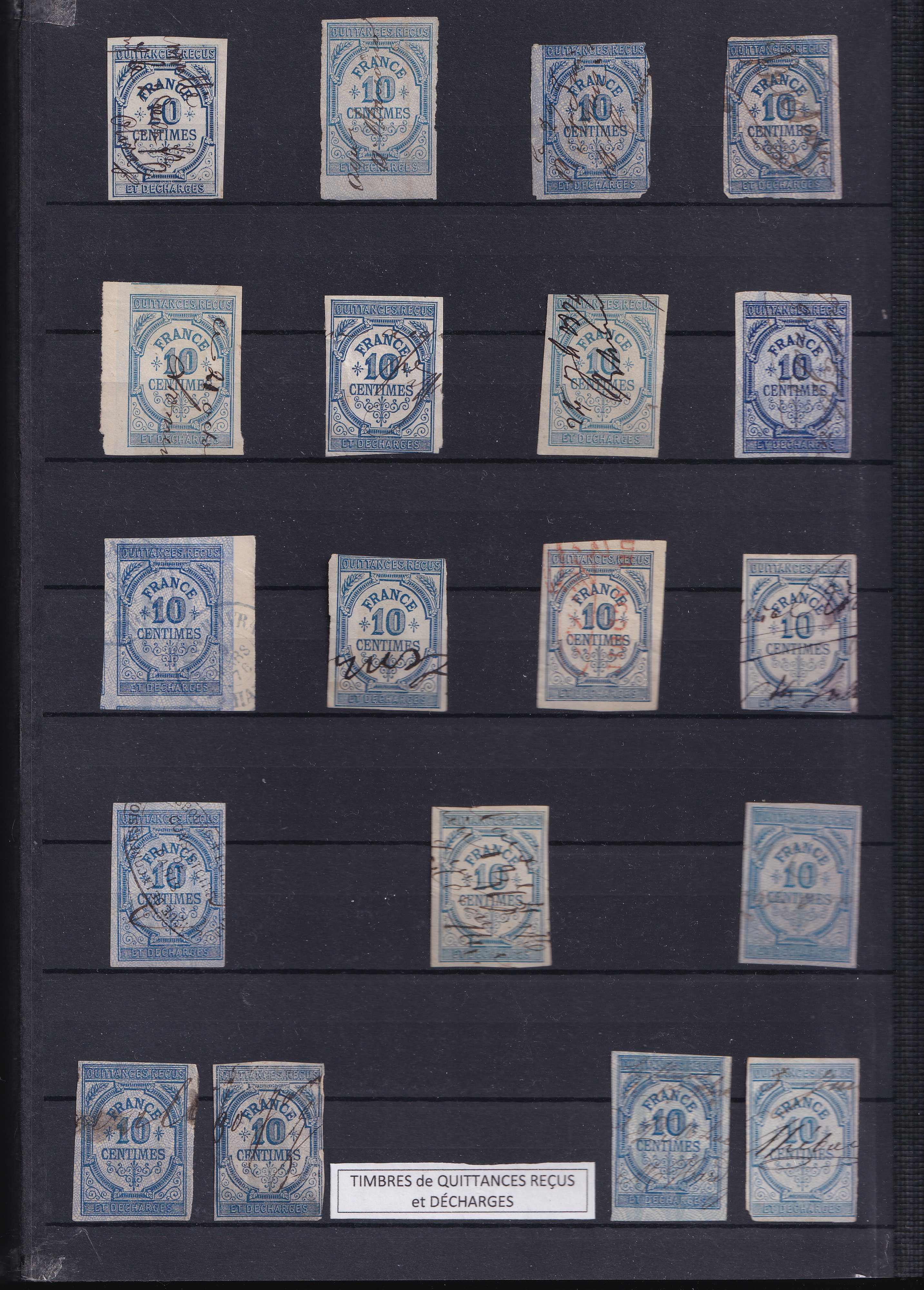 a collection of postage stamps