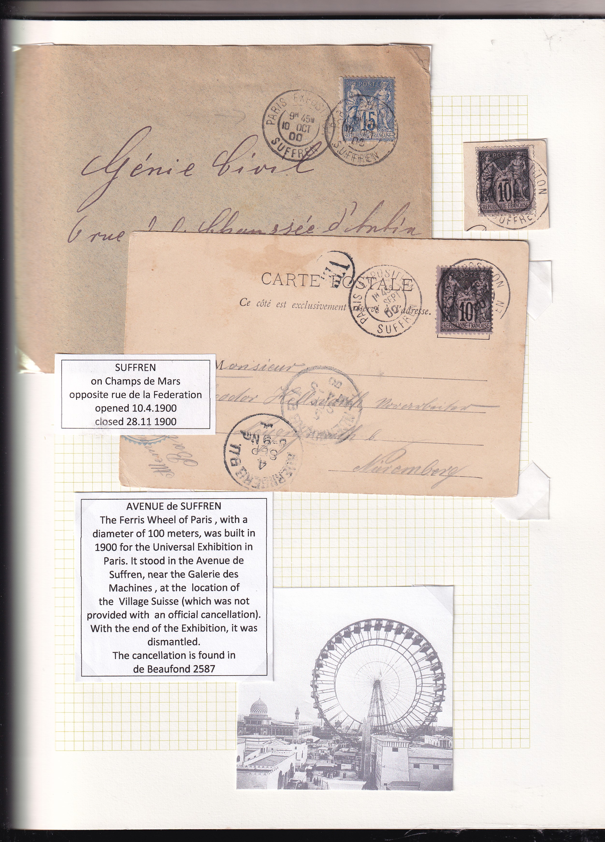 a collection of old stamps