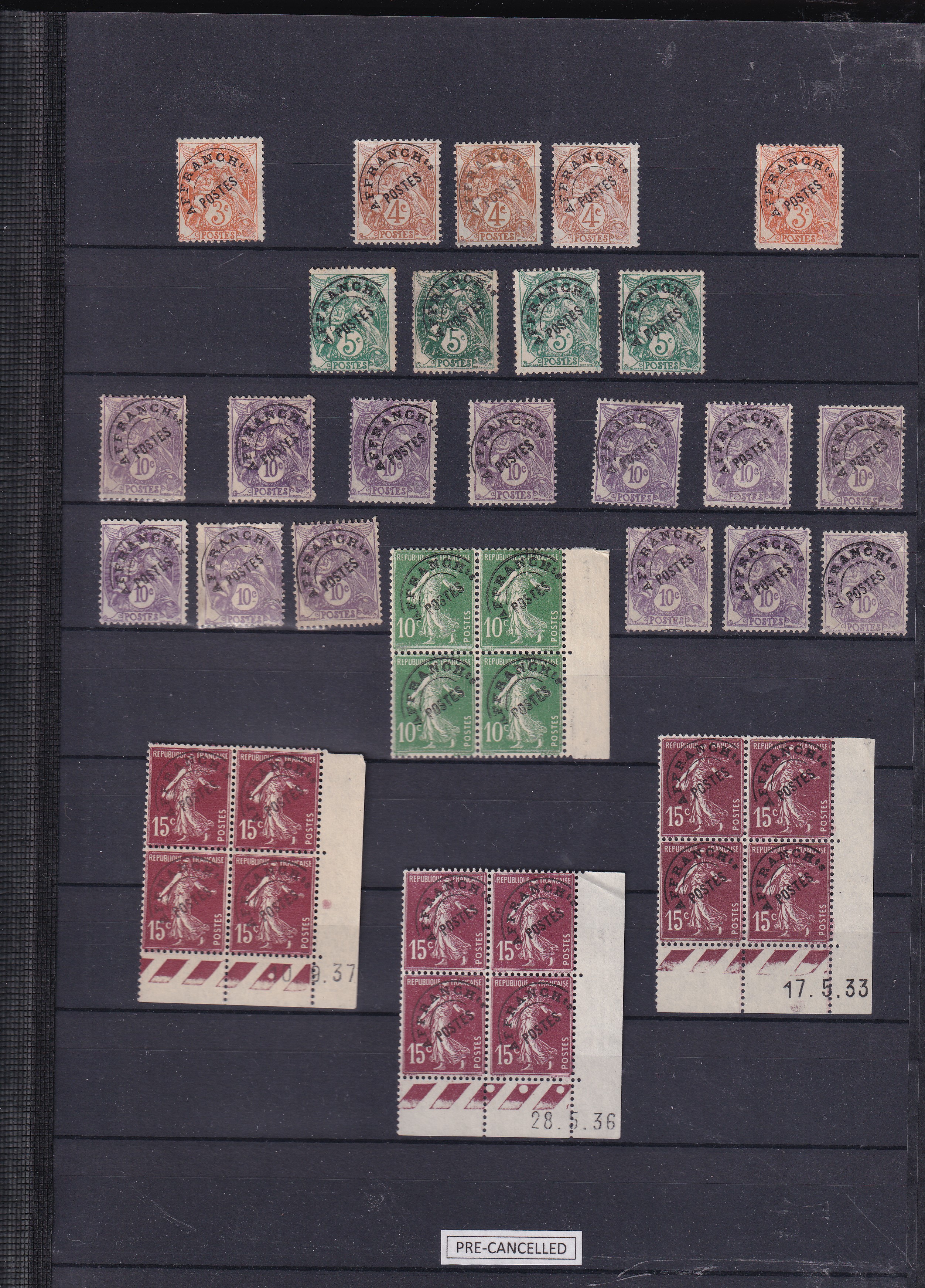 a collection of postage stamps