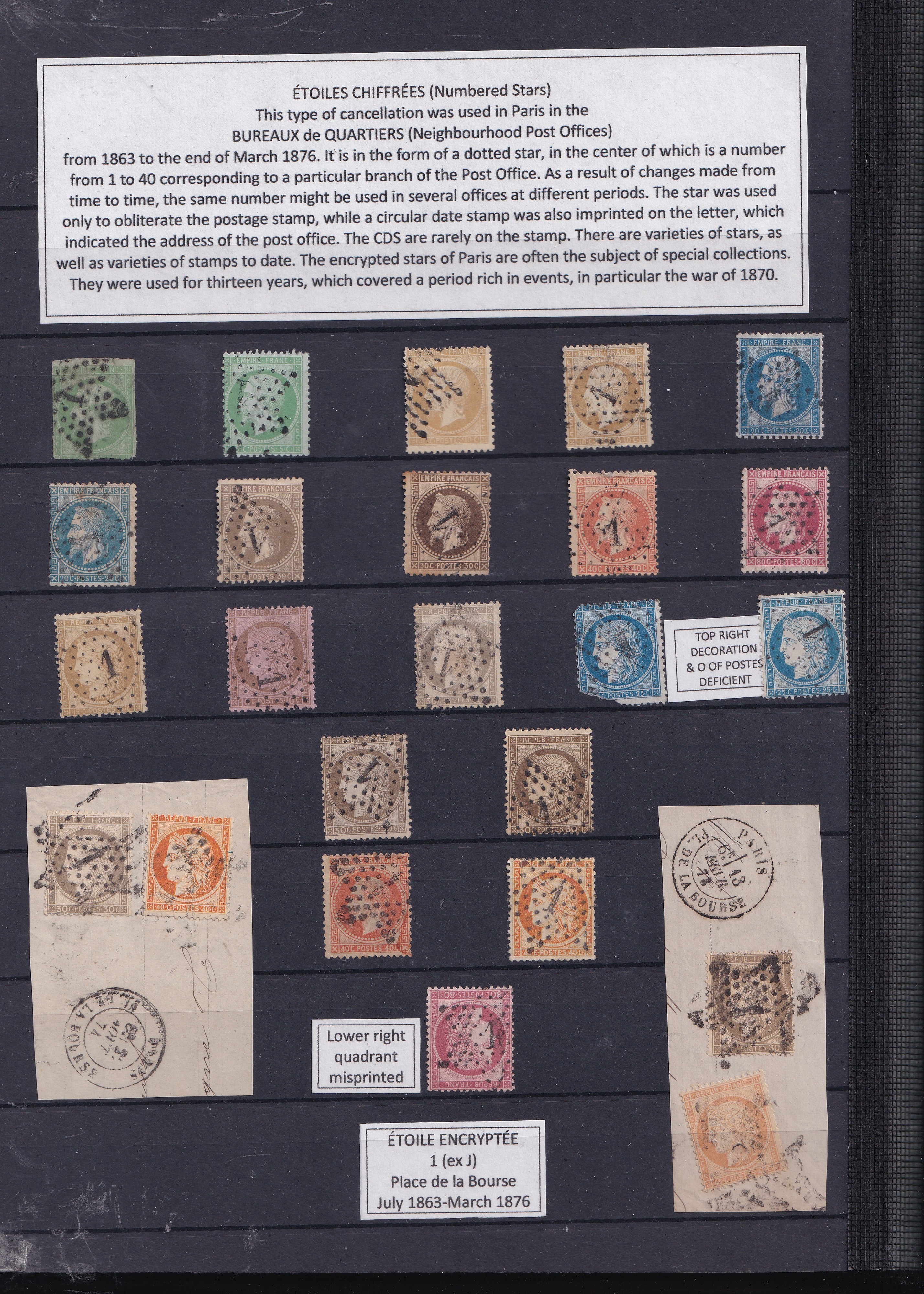 a collection of postage stamps