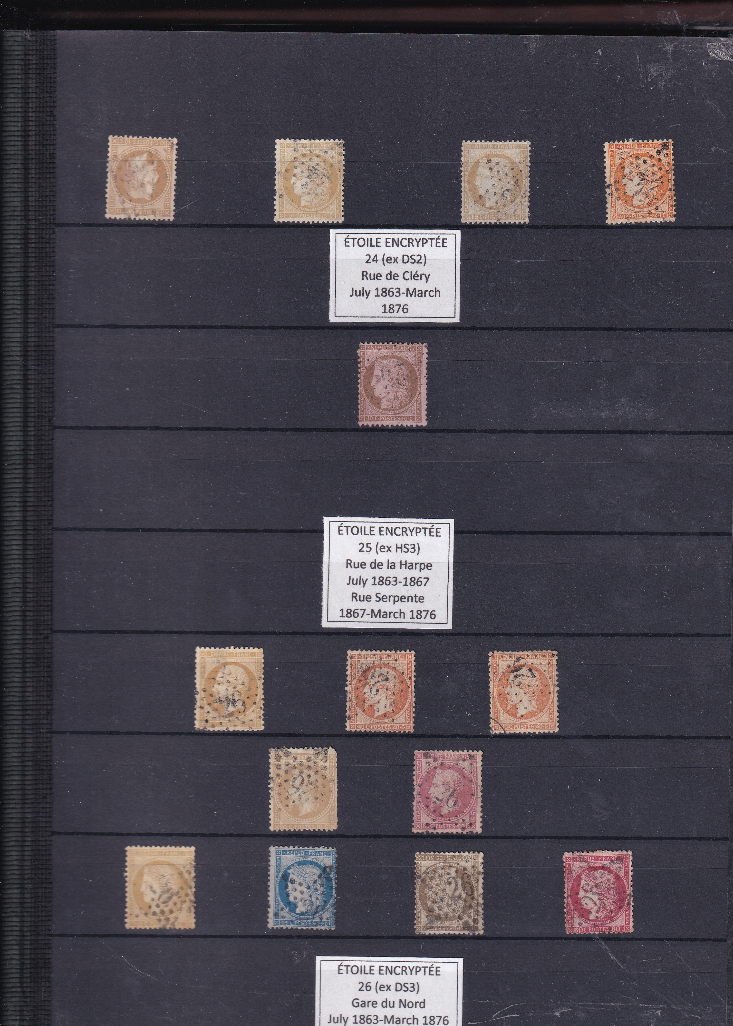a collection of postage stamps