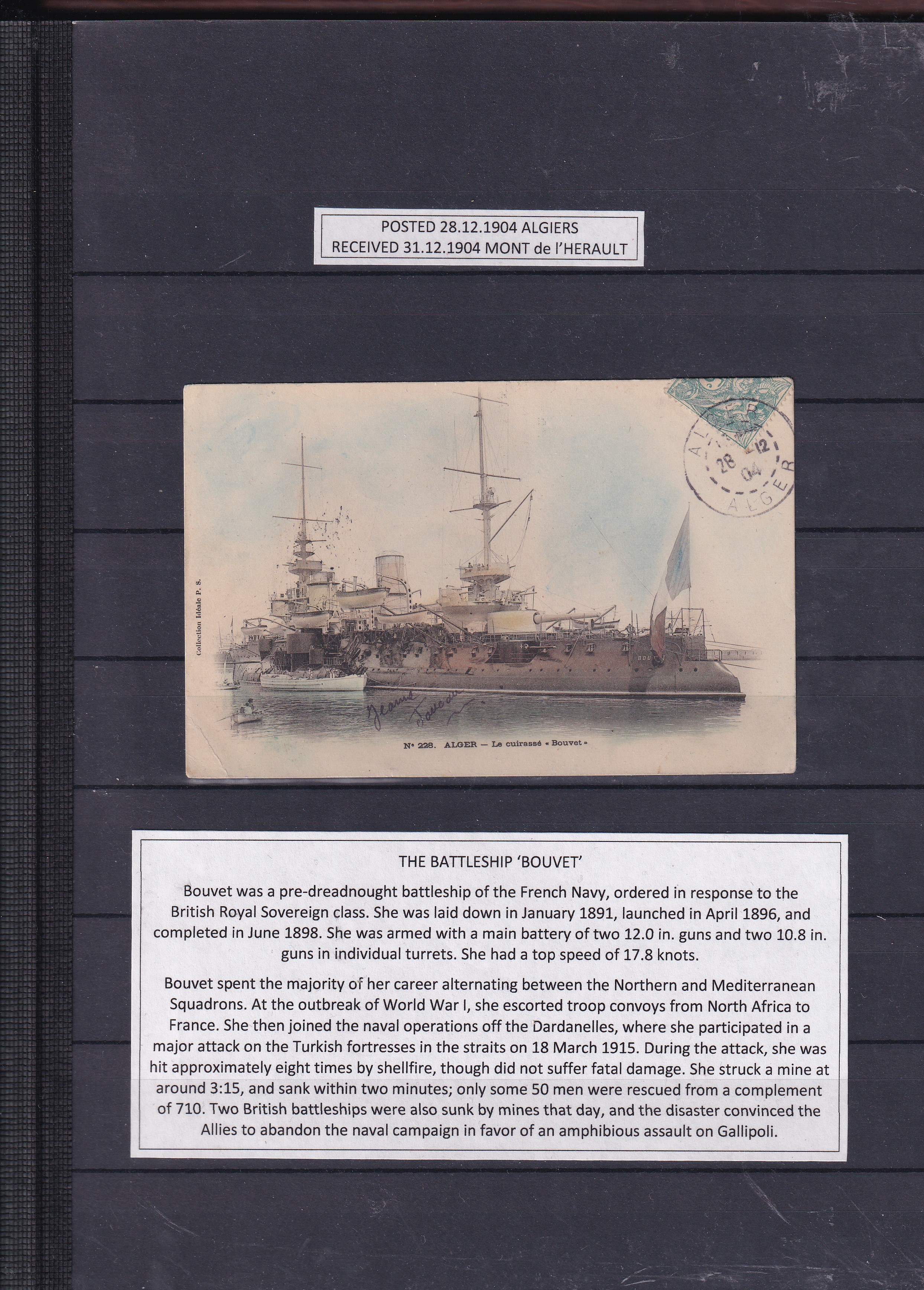 a ship on a black background