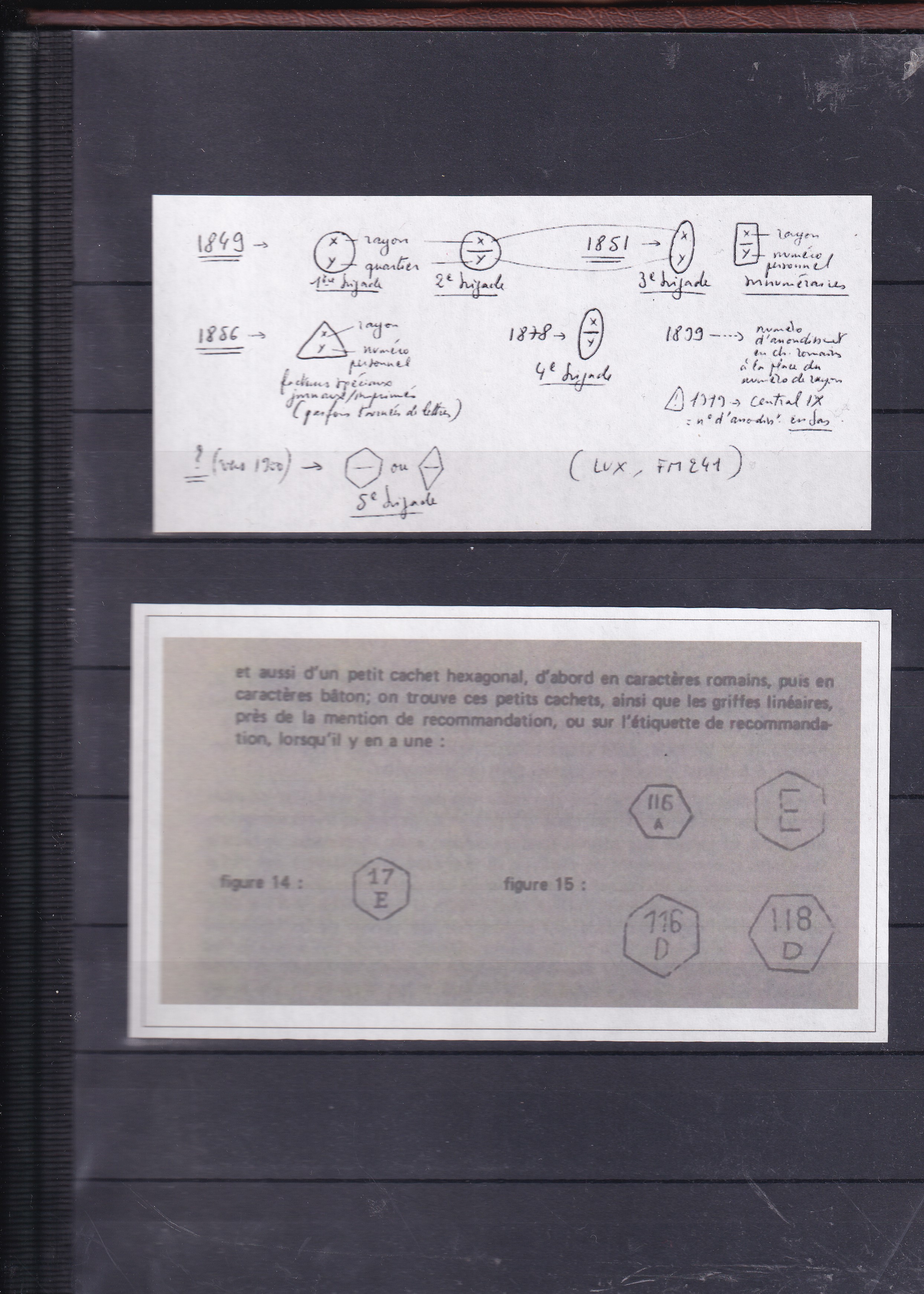 a paper with writing on it