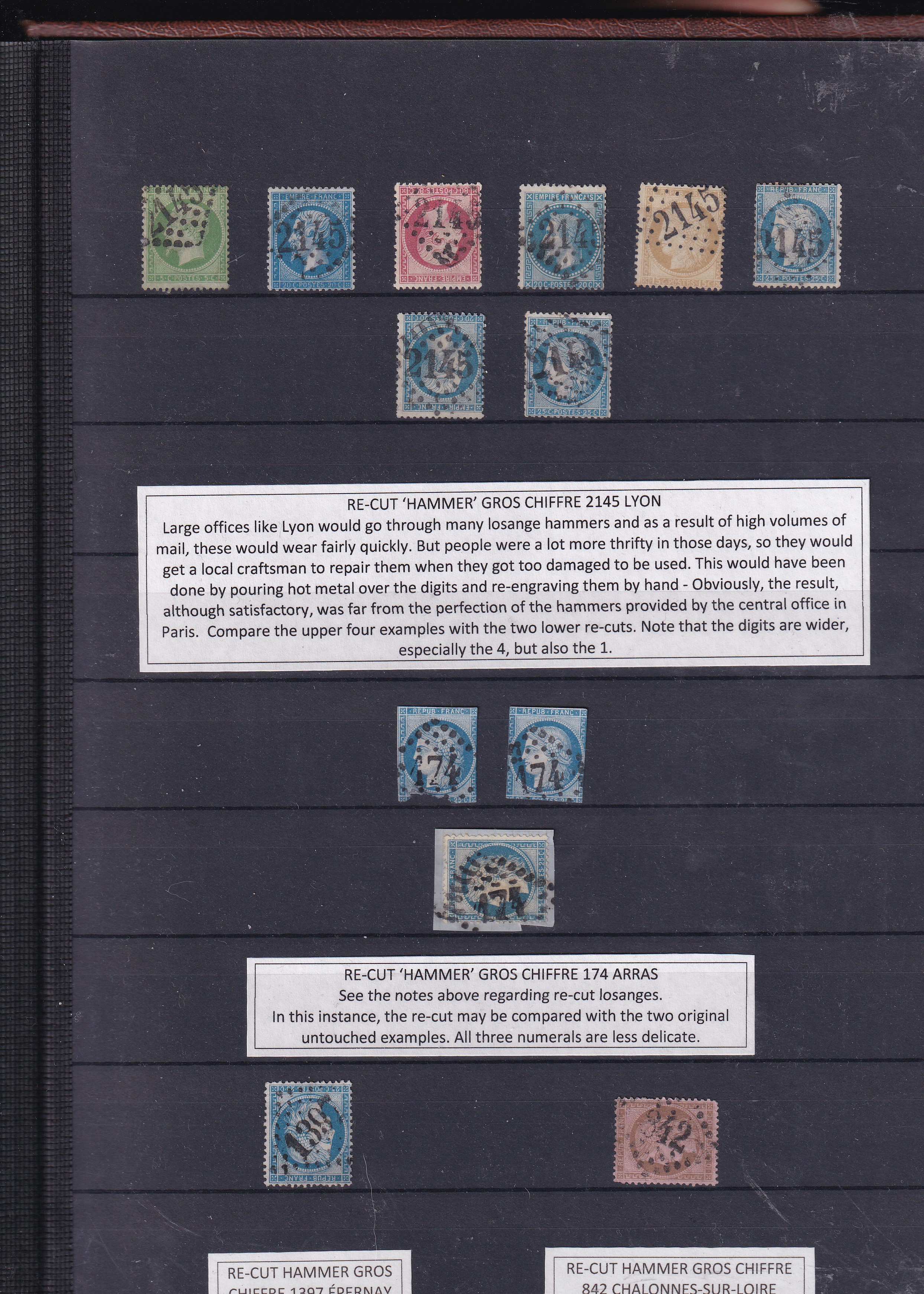 a collection of postage stamps