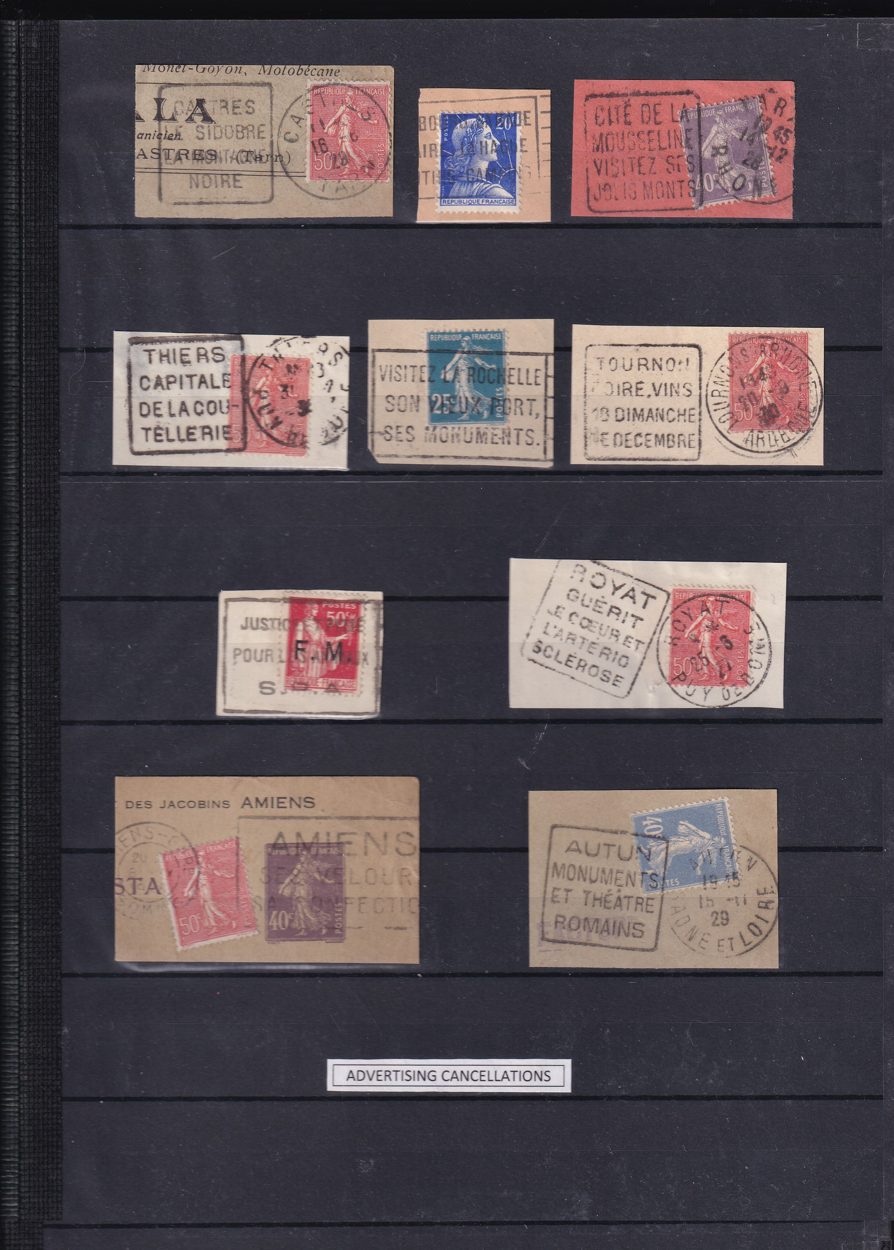 a collection of postage stamps