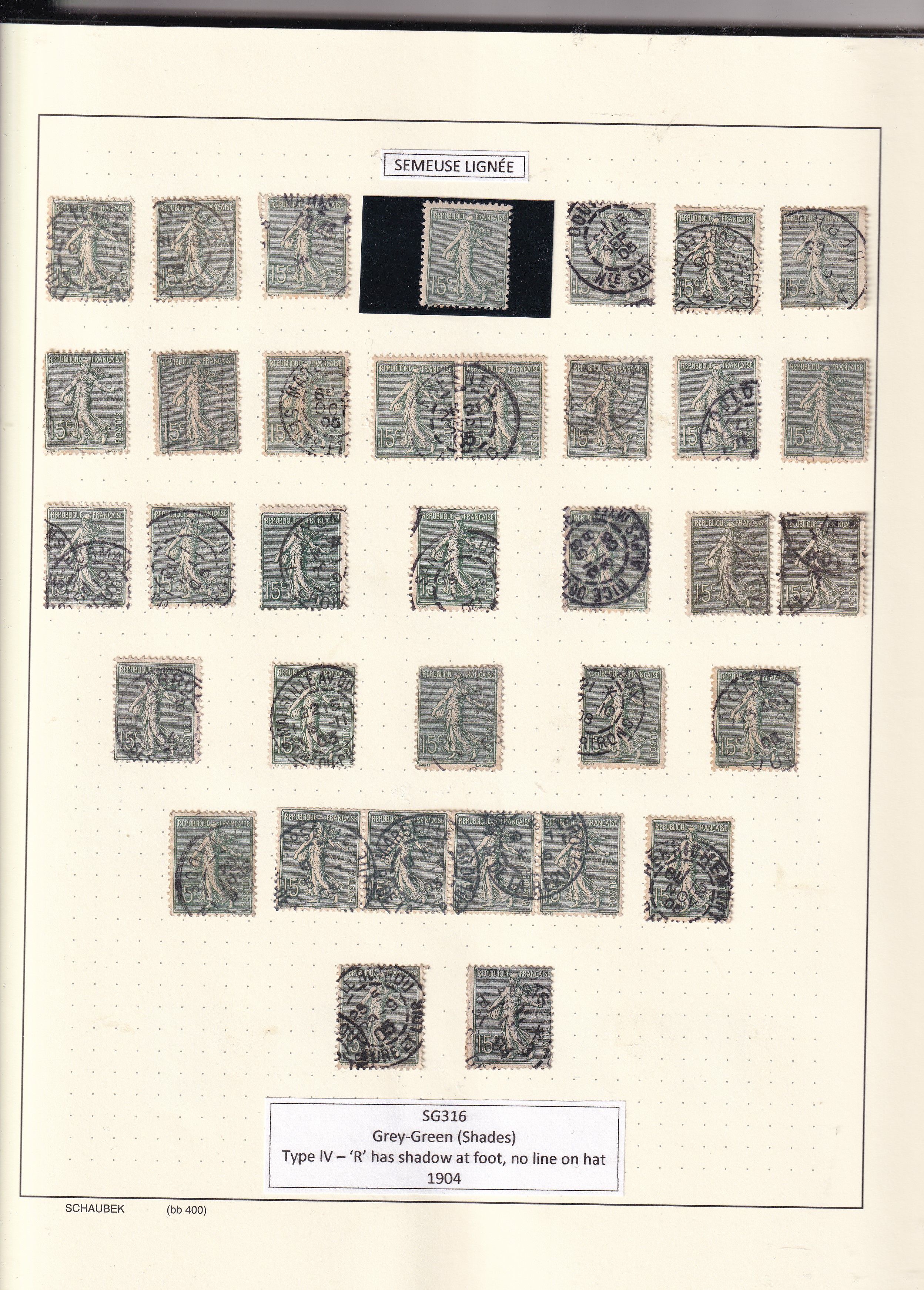 a collection of stamps on a white background