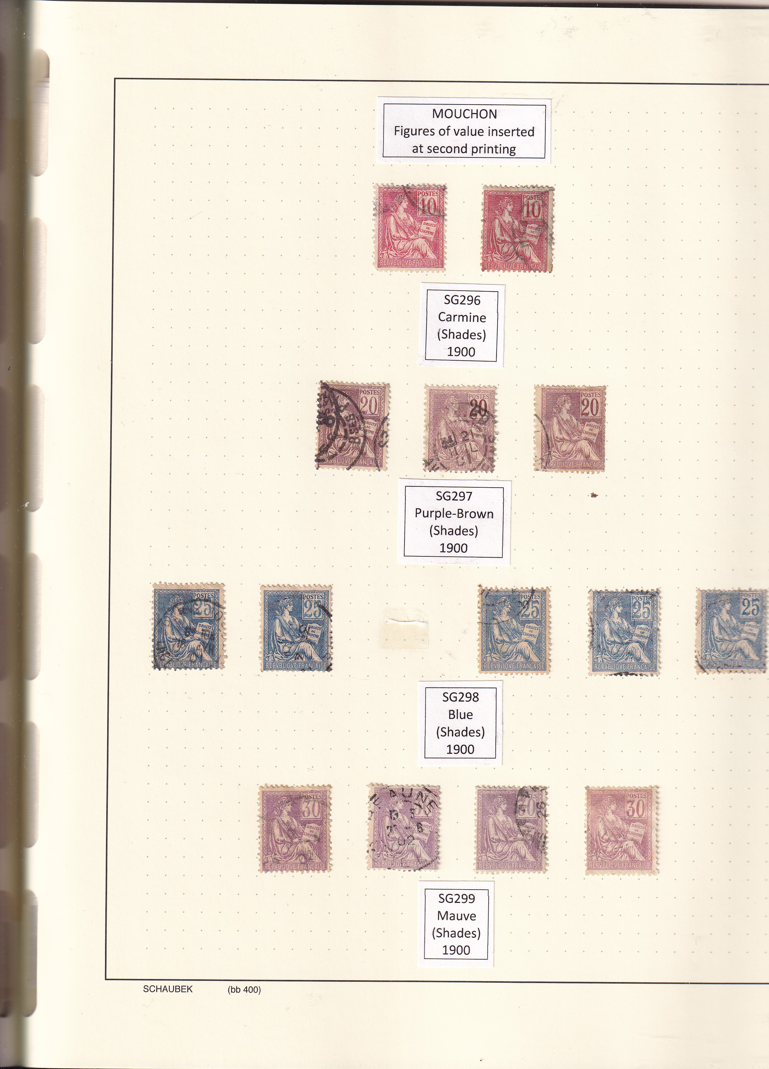 a collection of postage stamps