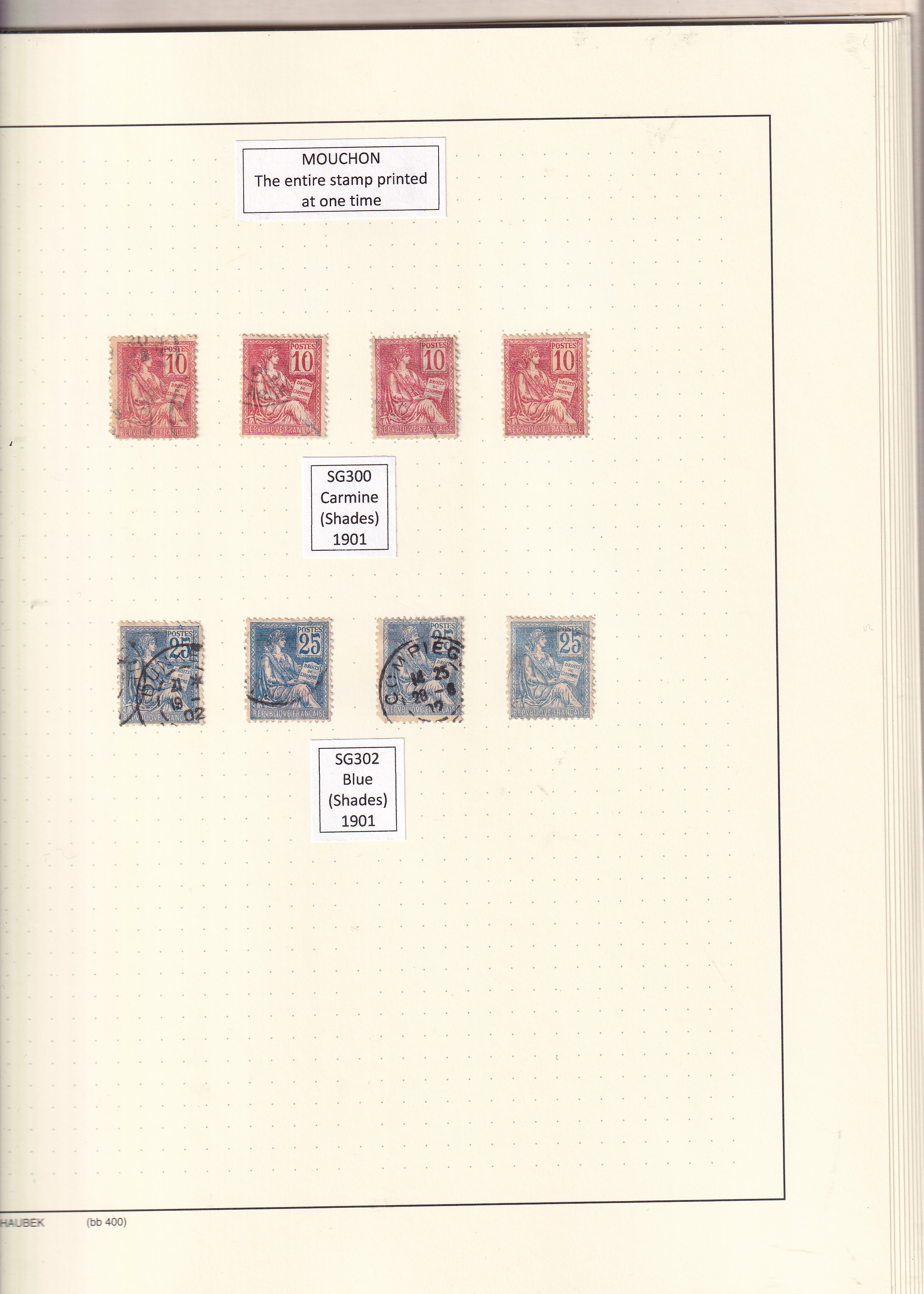 a collection of postage stamps