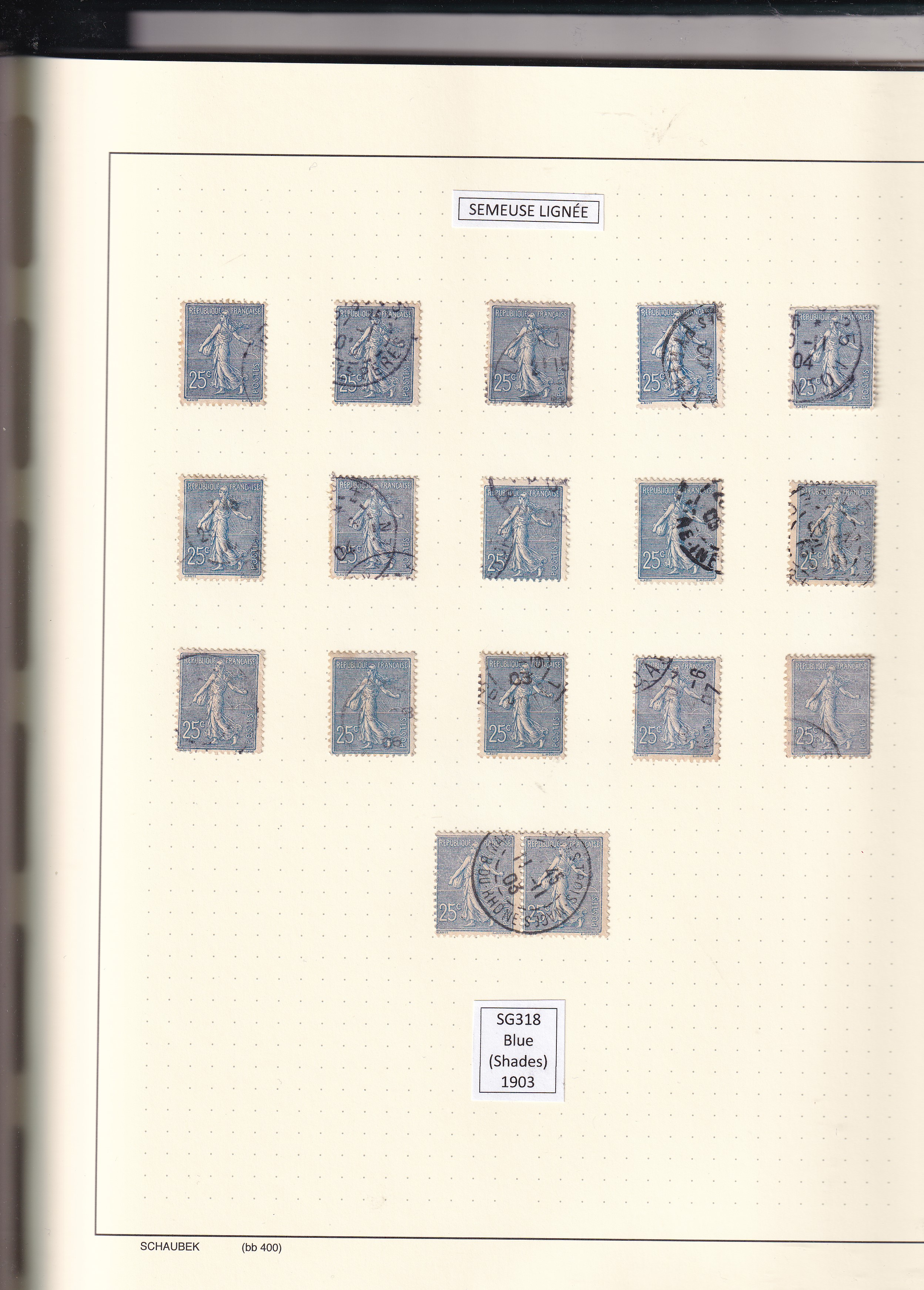 a collection of postage stamps