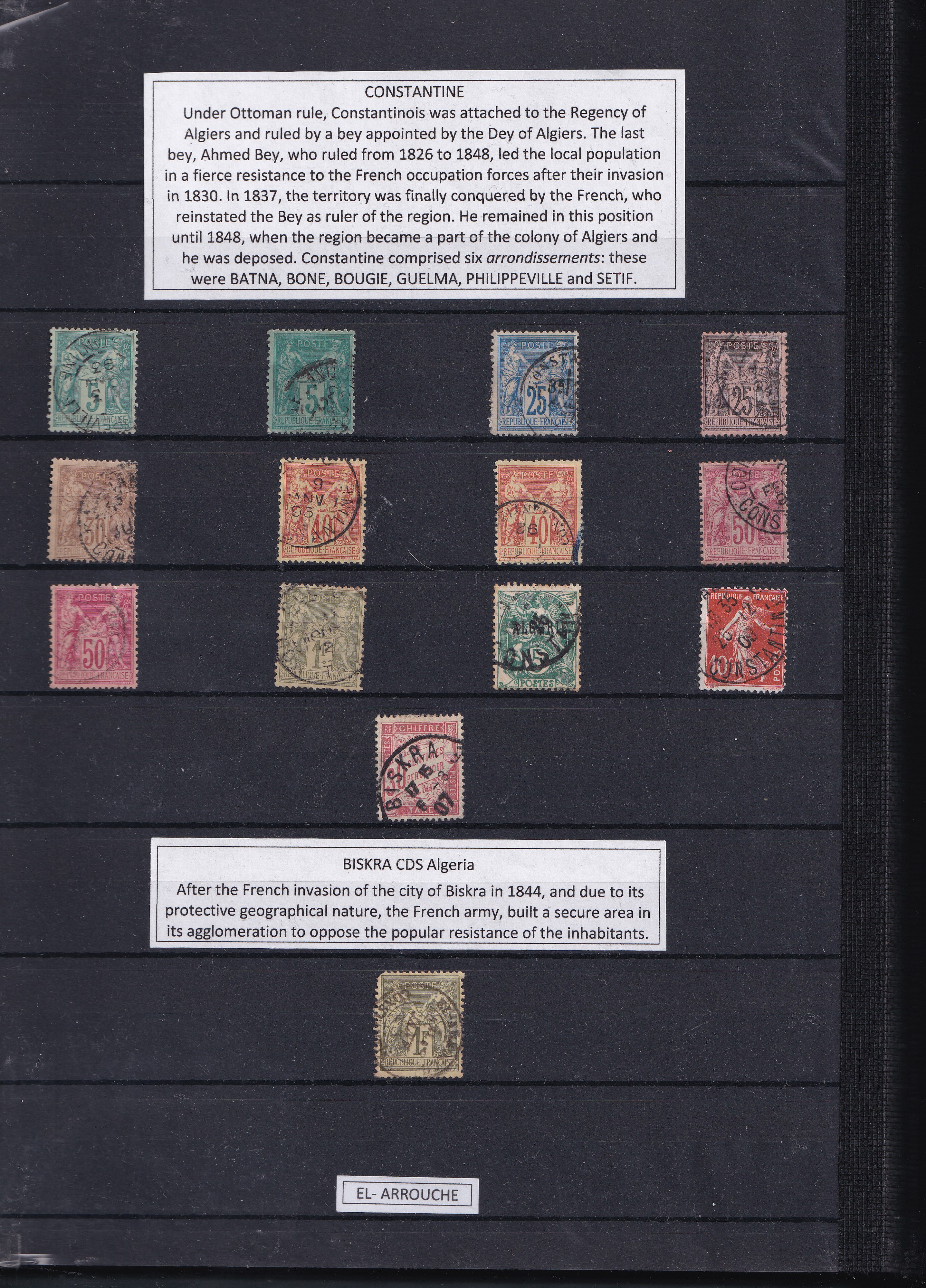a collection of postage stamps