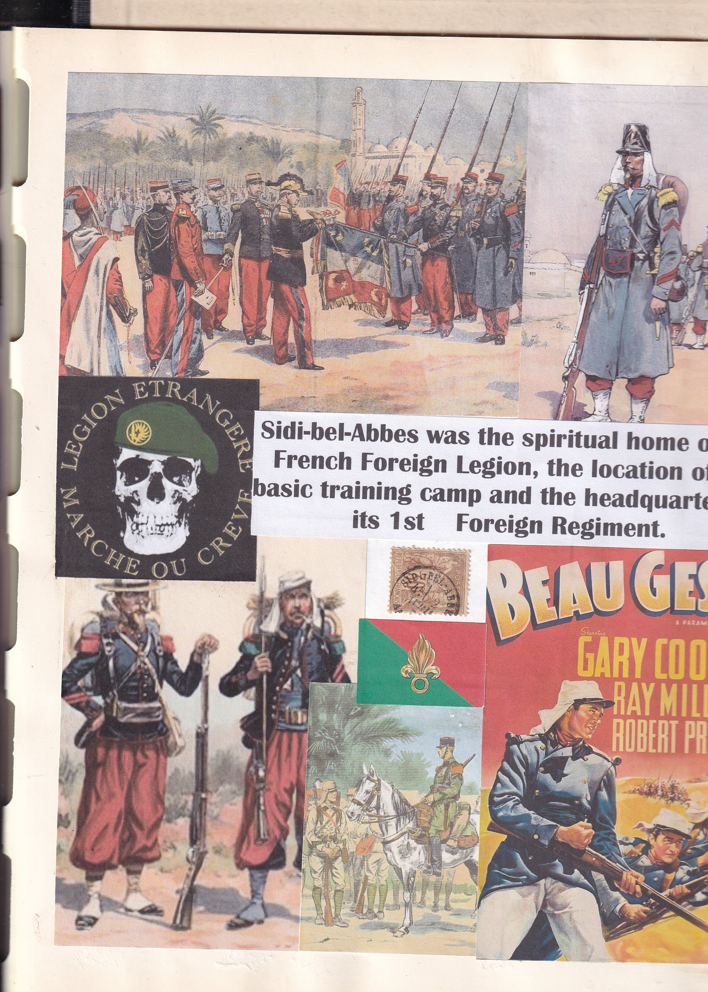 a collage of military men