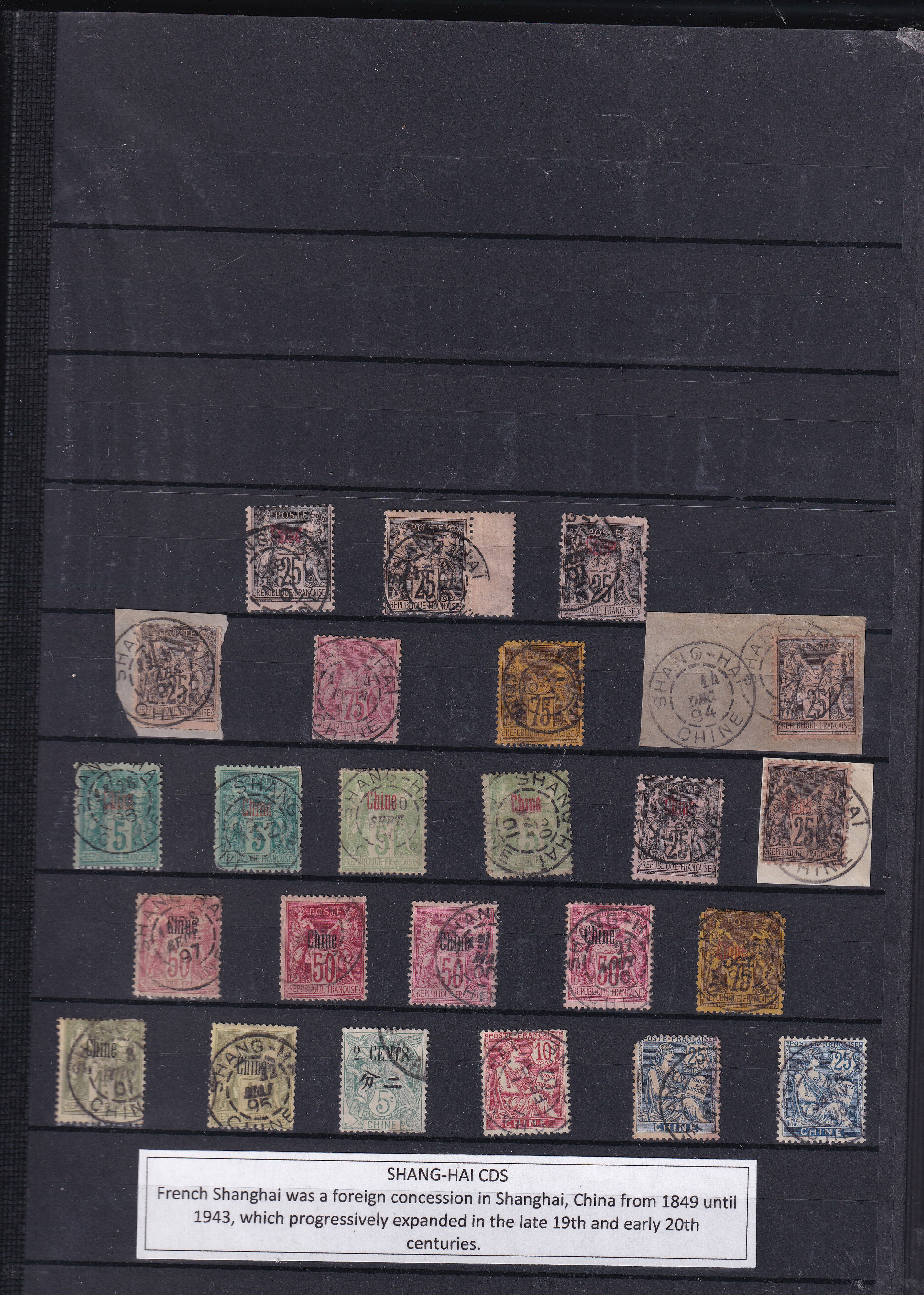 a collection of postage stamps