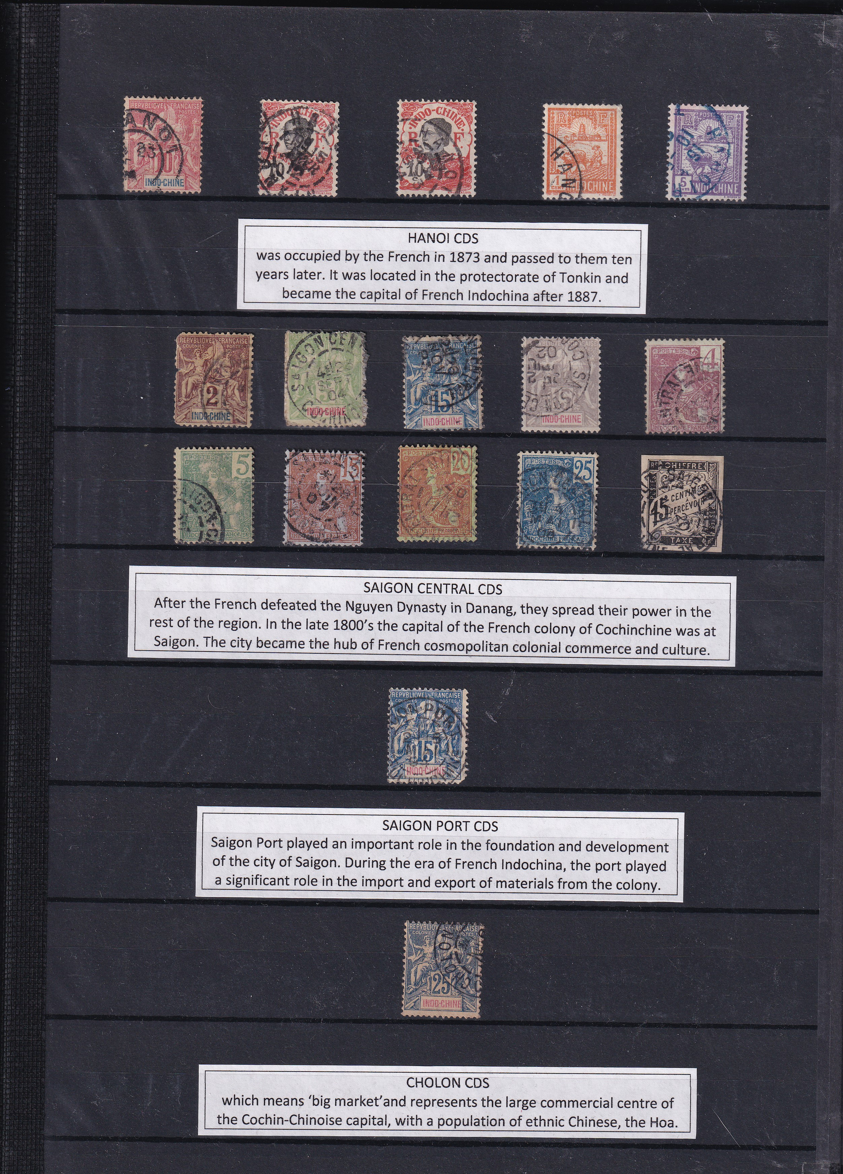 a collection of postage stamps