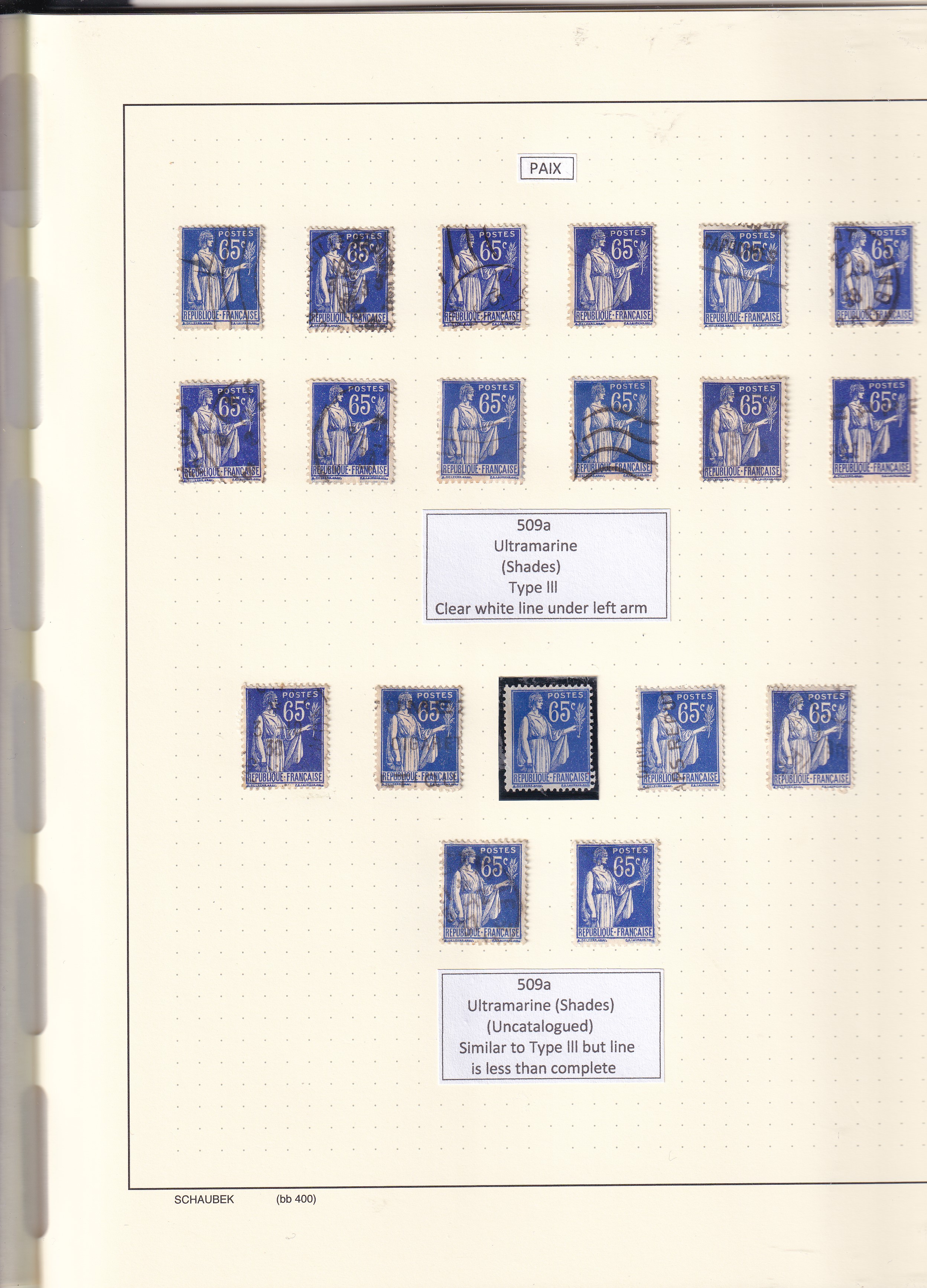 a collection of postage stamps in a book