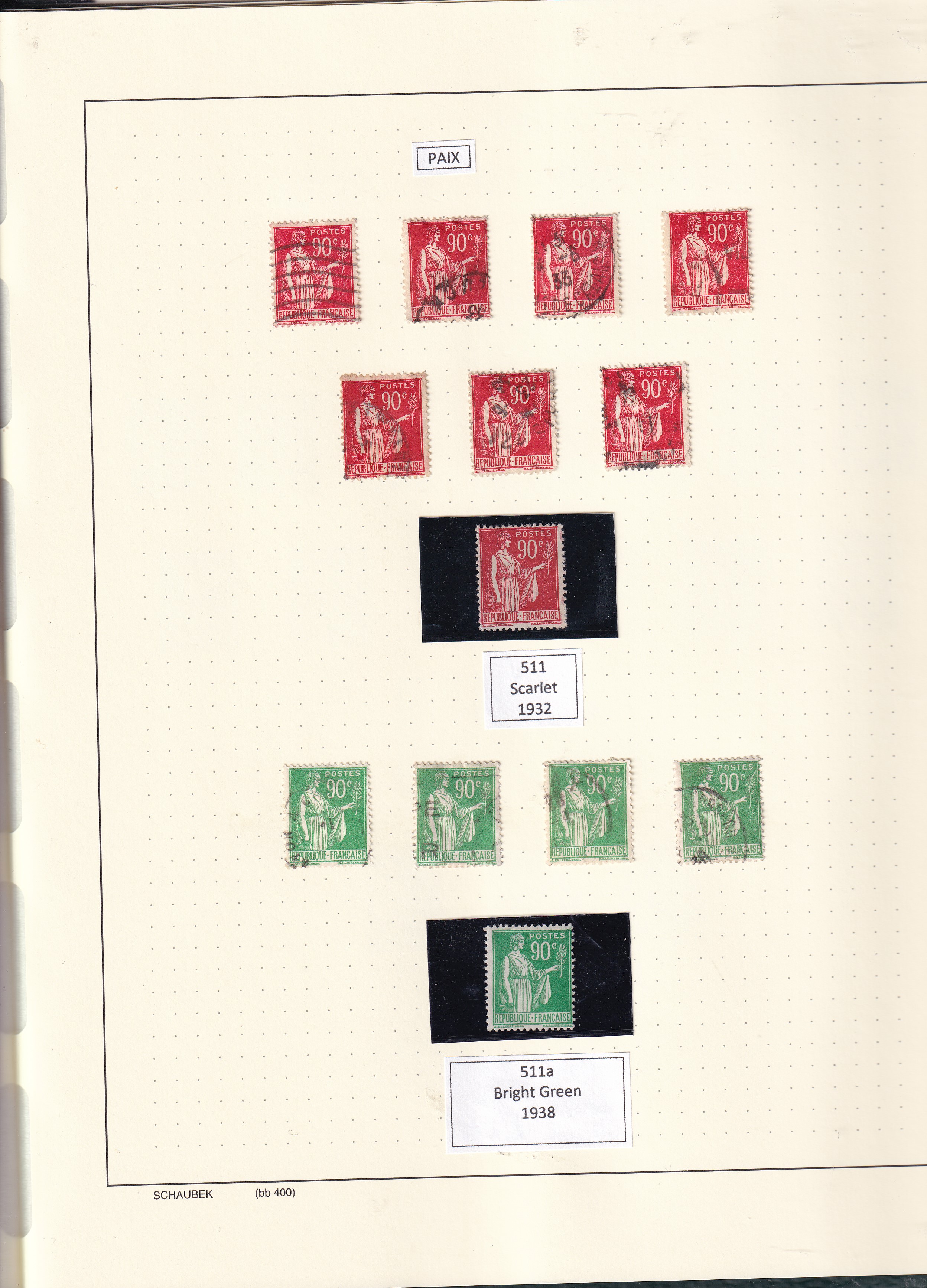 a collection of postage stamps