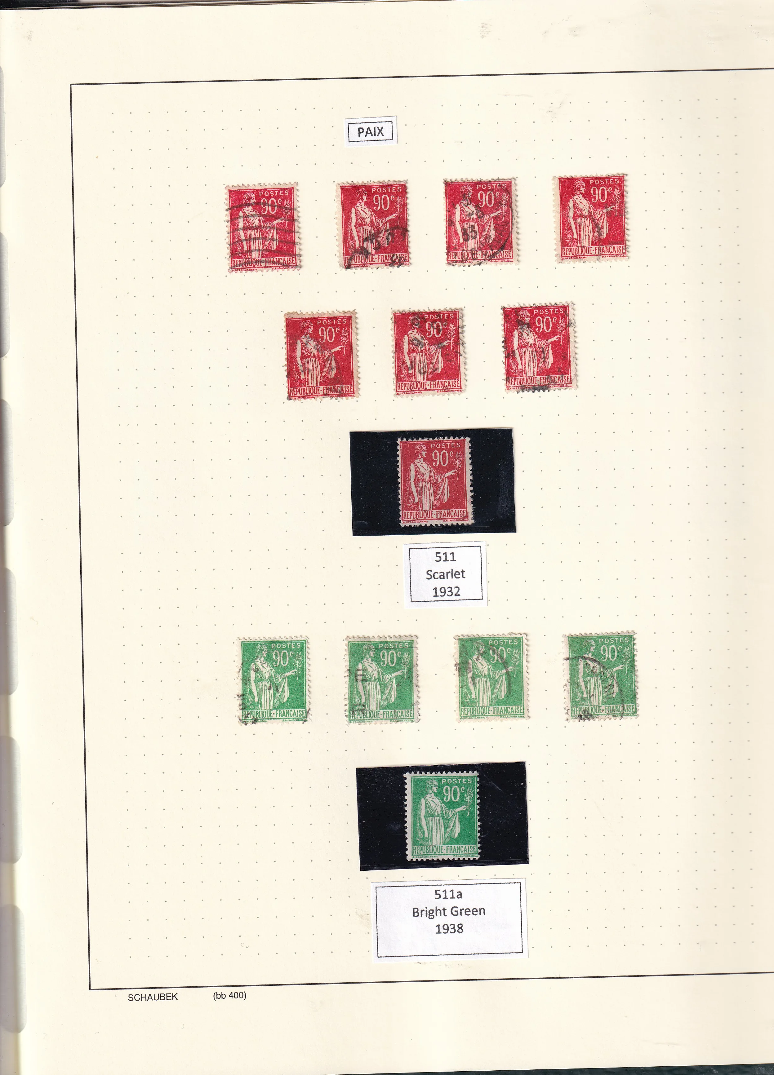 a collection of postage stamps