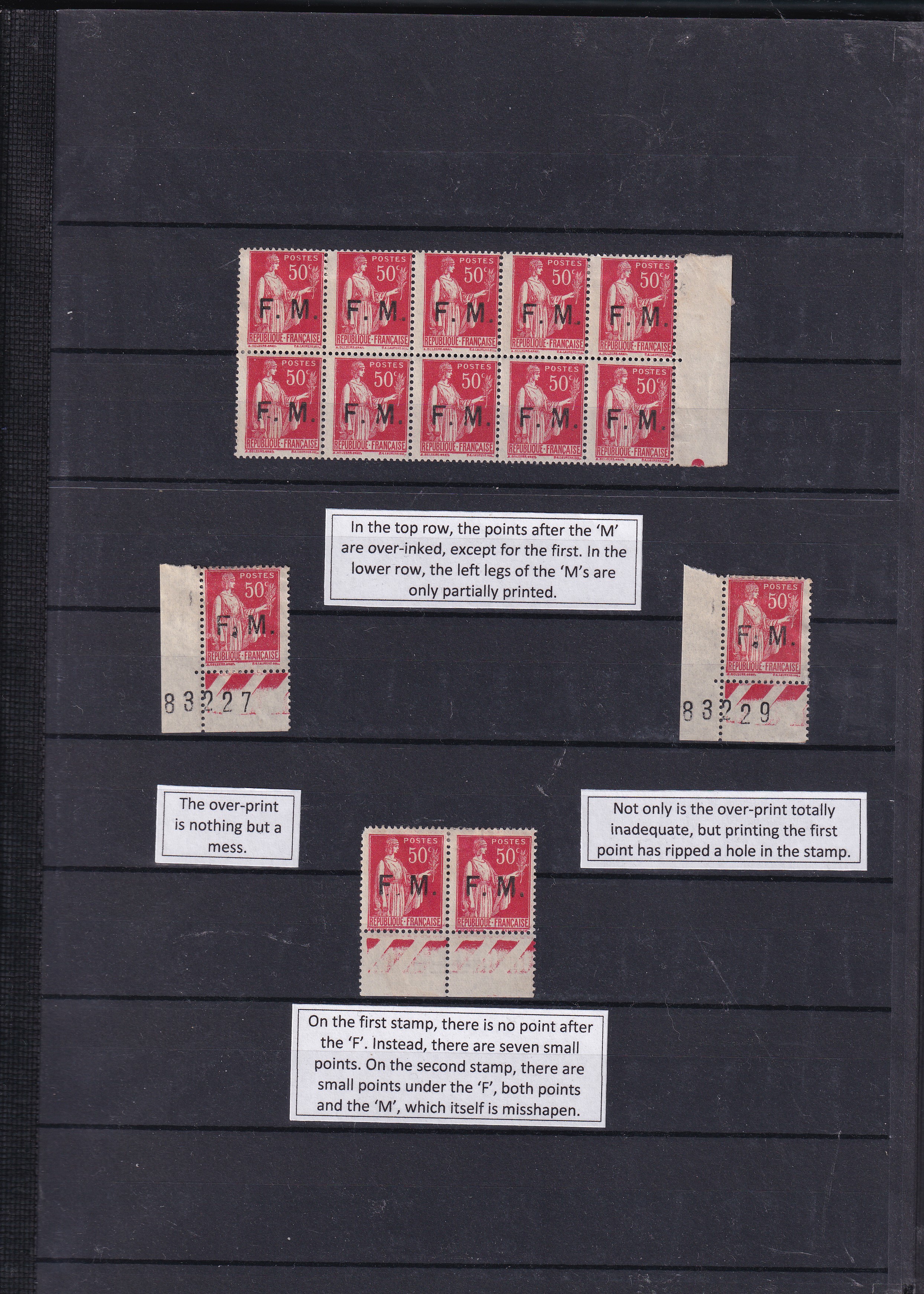 a collection of postage stamps