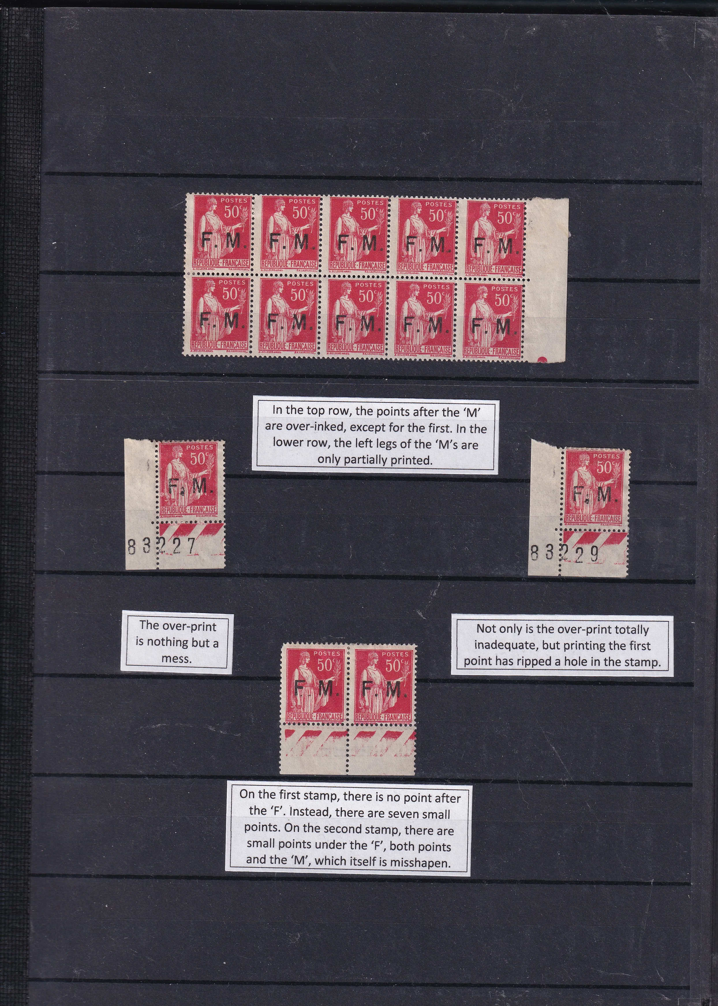 a collection of postage stamps