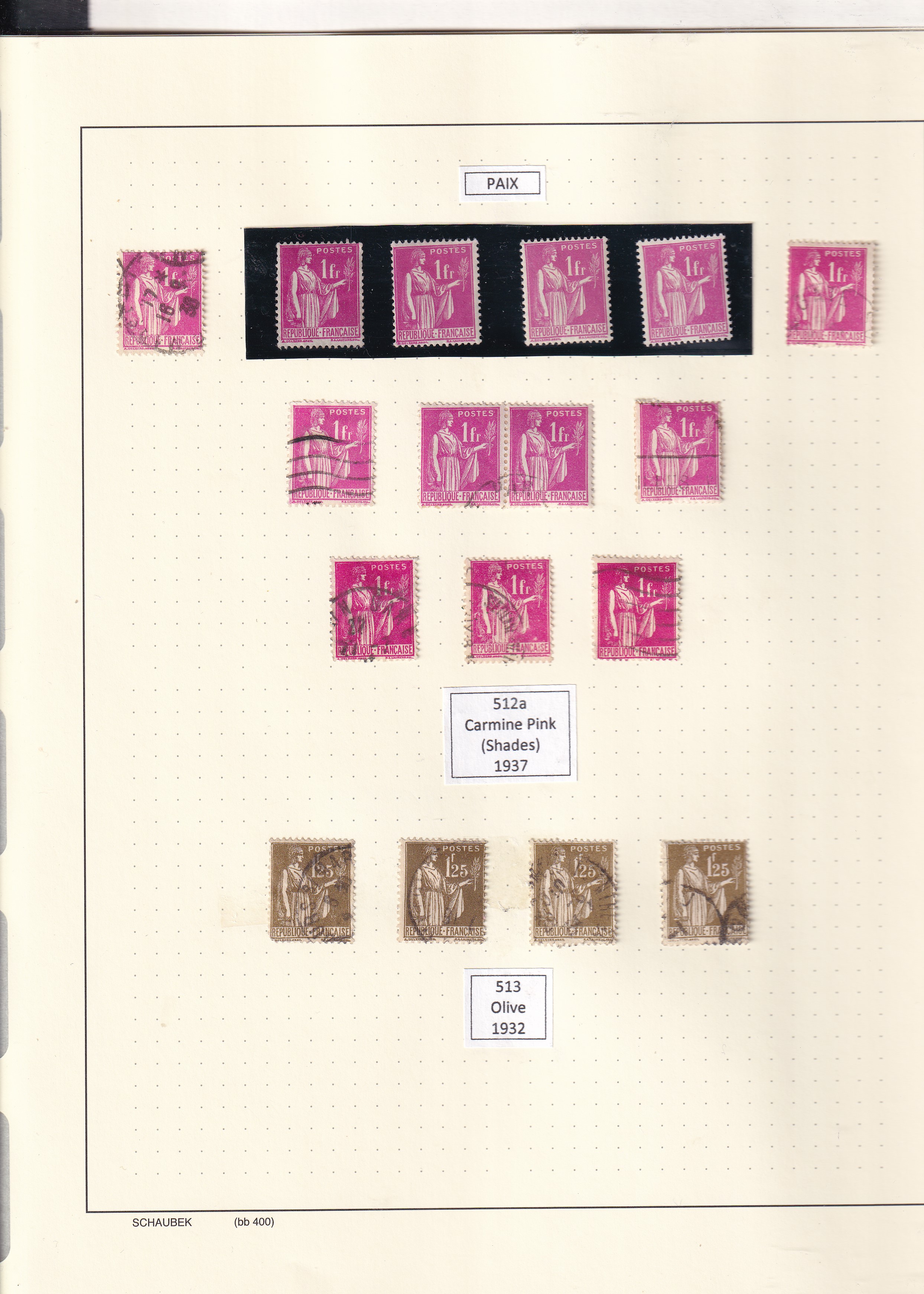 a collection of postage stamps