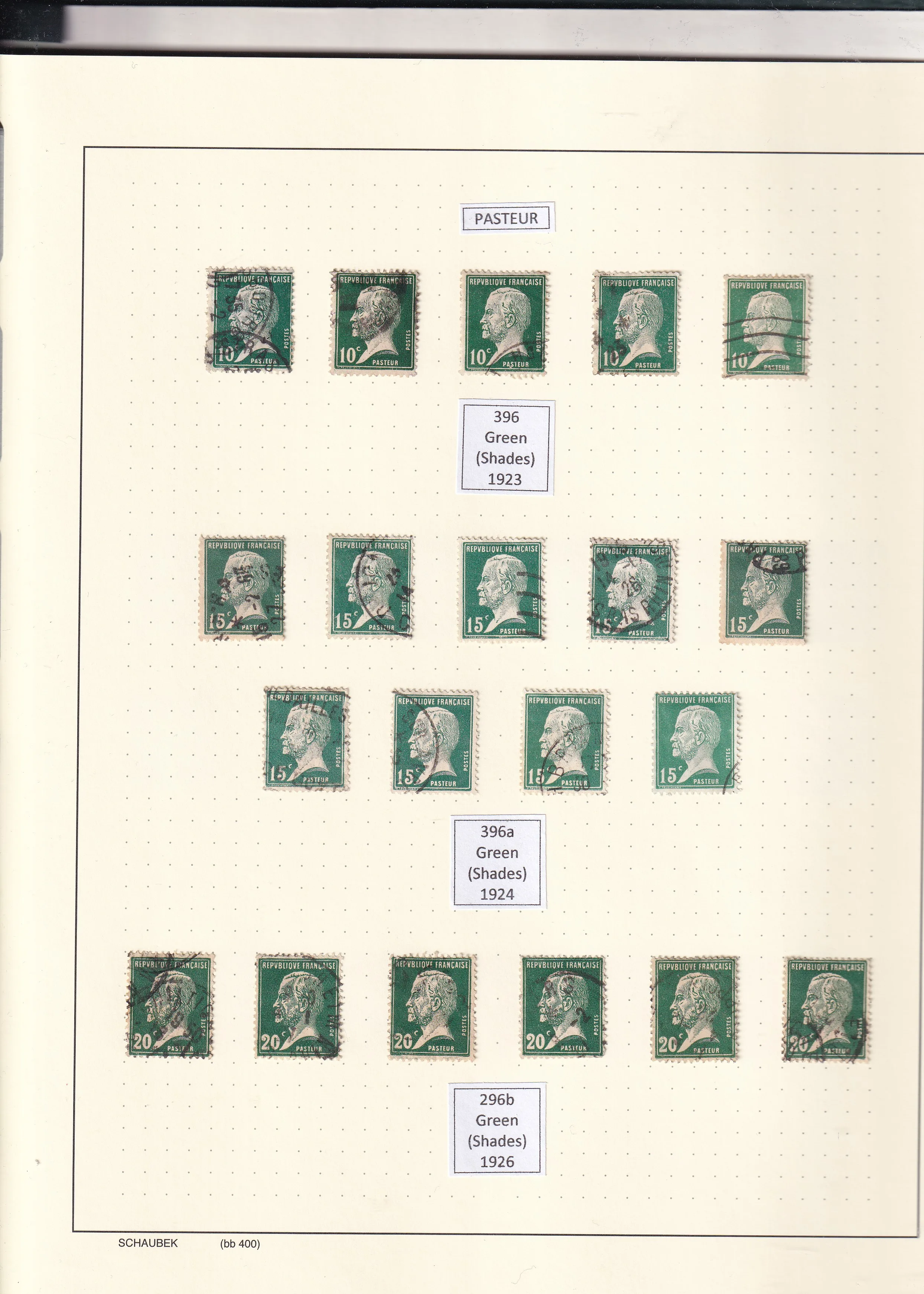 a collection of postage stamps