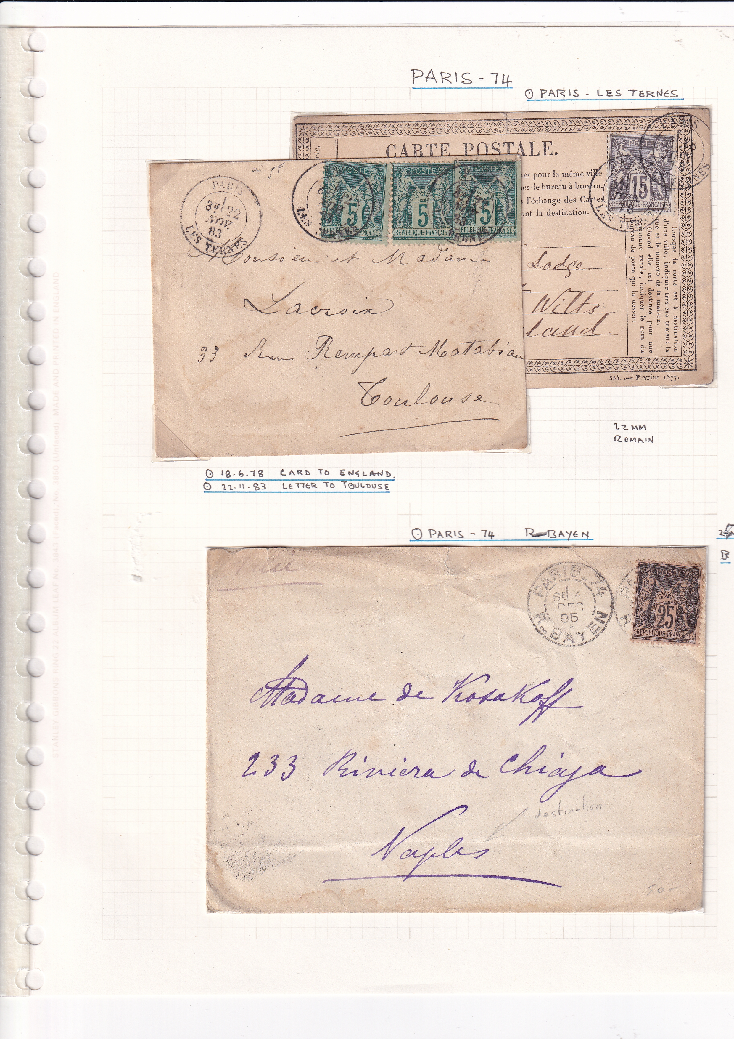a collection of old envelopes with stamps
