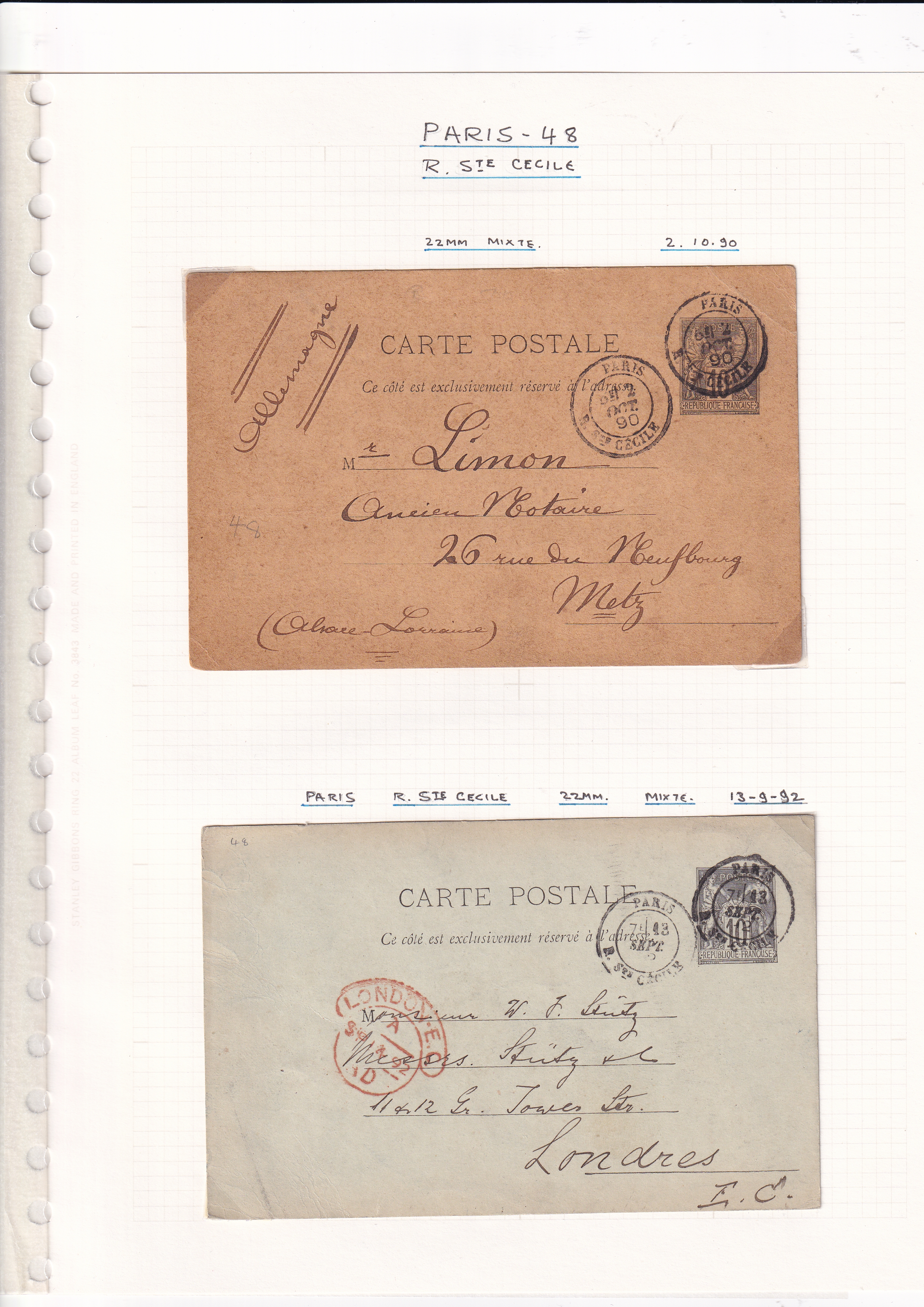 a group of envelopes with stamps