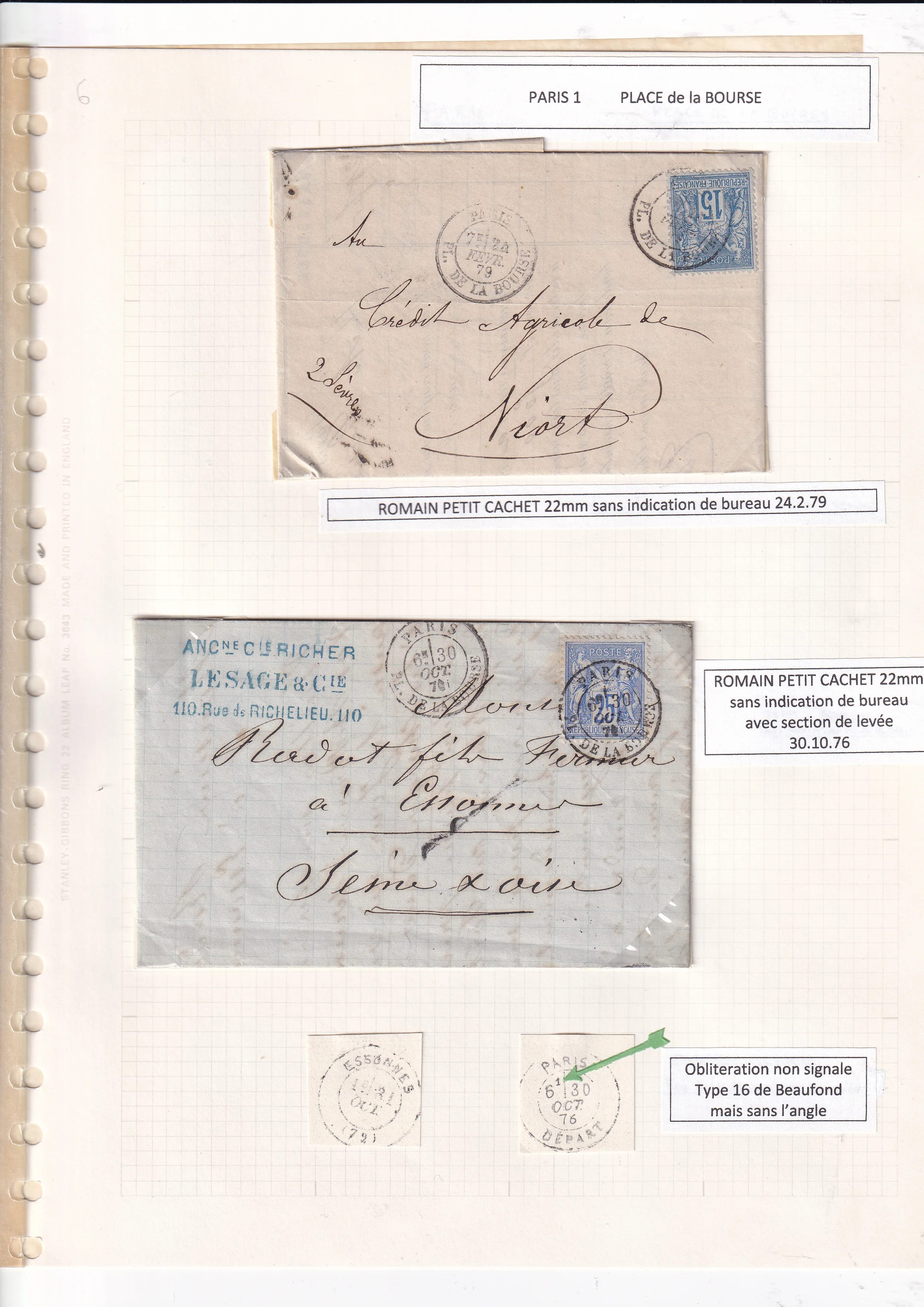 a close up of a letter