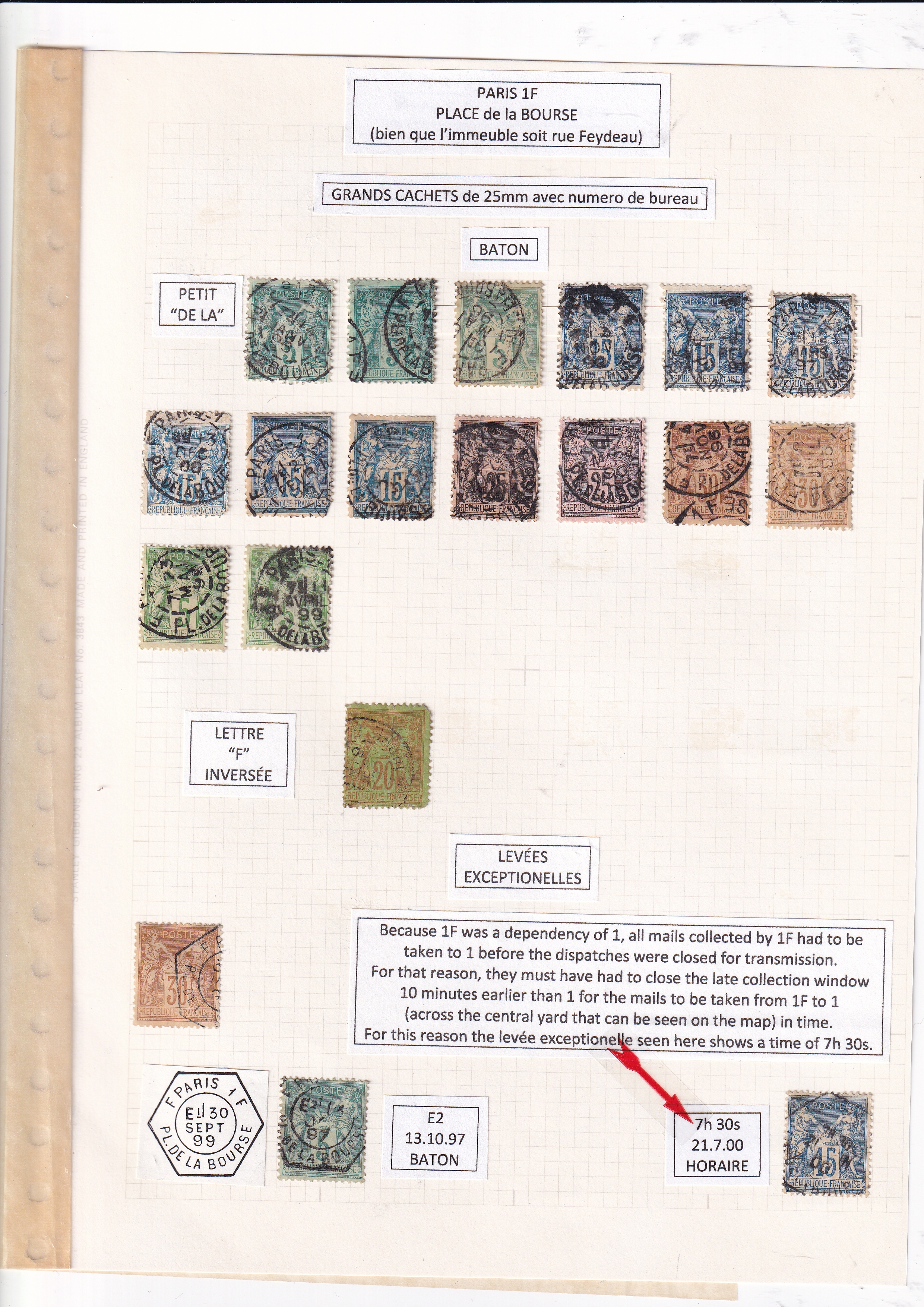 a collection of stamps on a white page