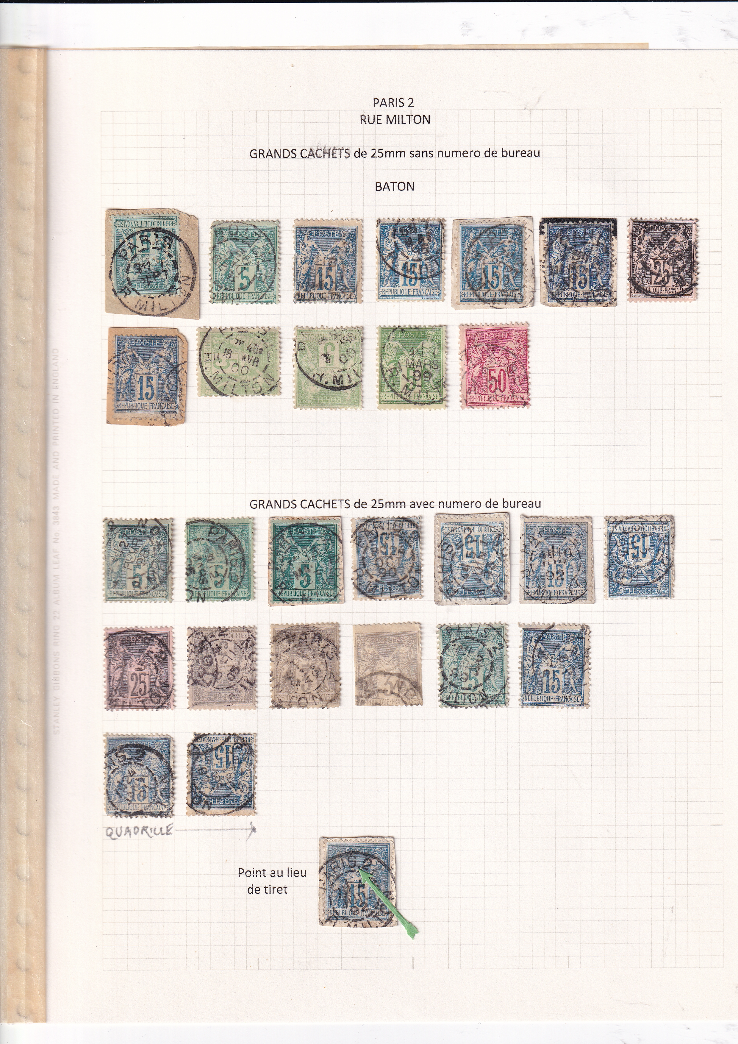 a collection of postage stamps