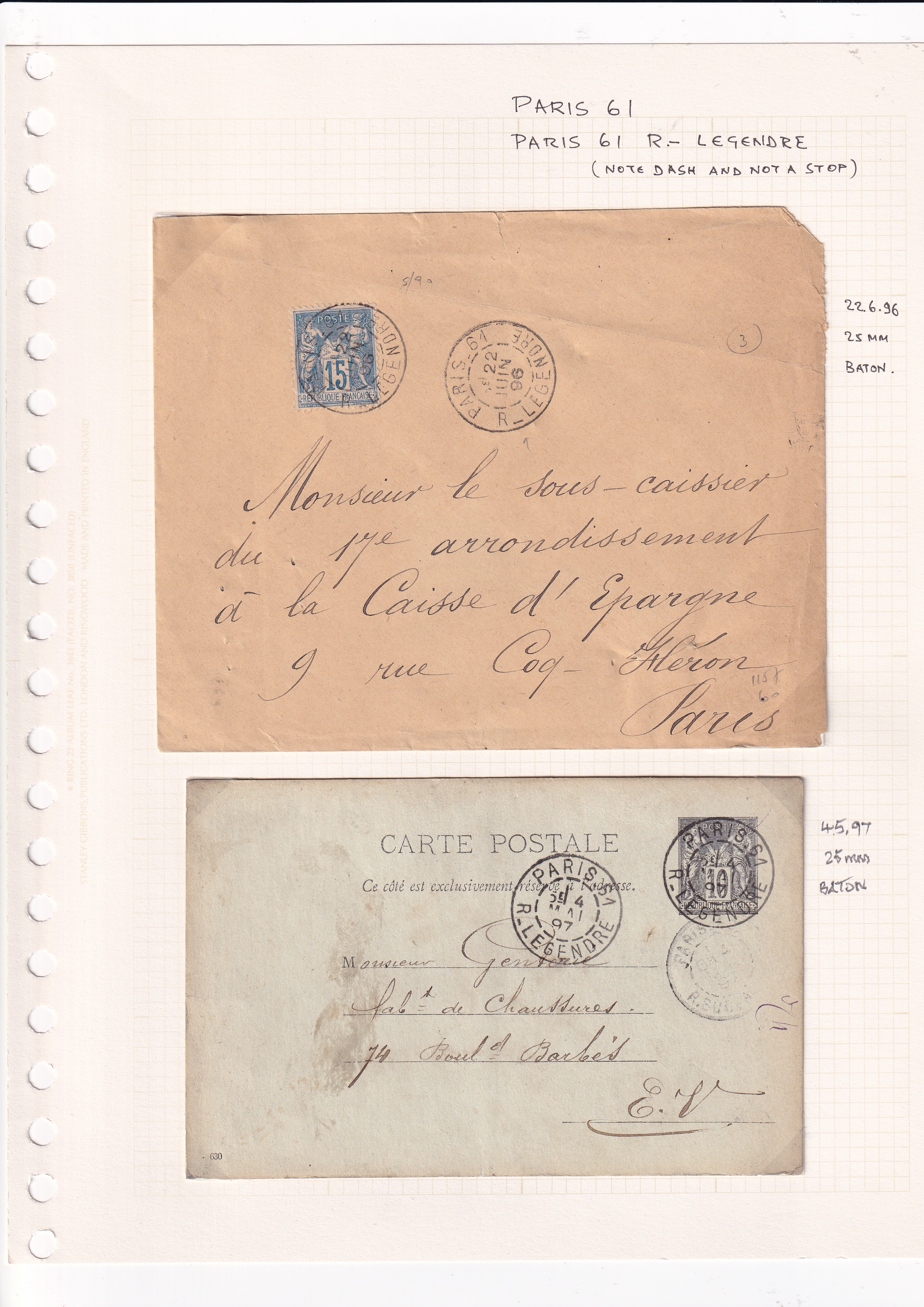 a paper with writing on it