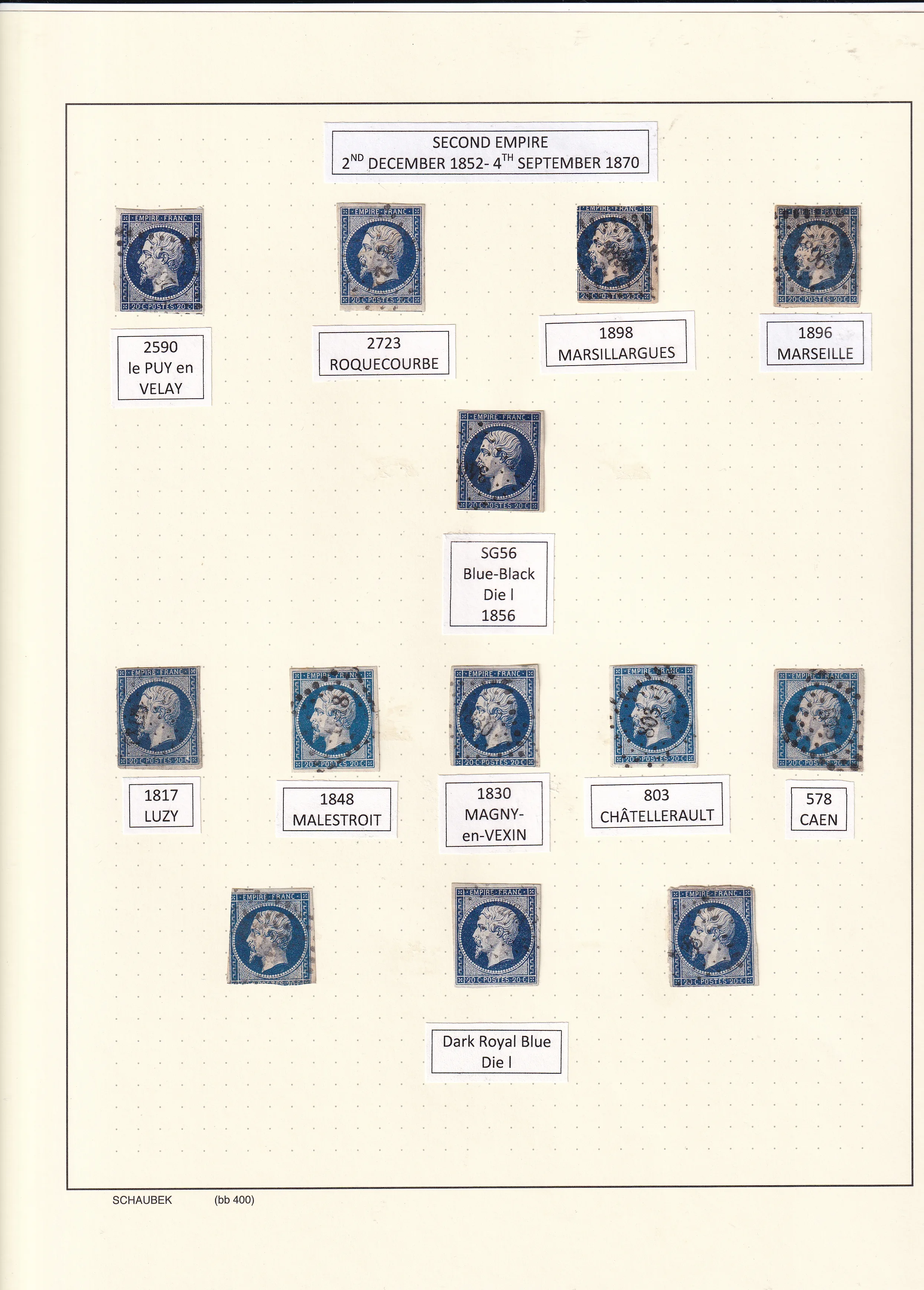 a collection of postage stamps