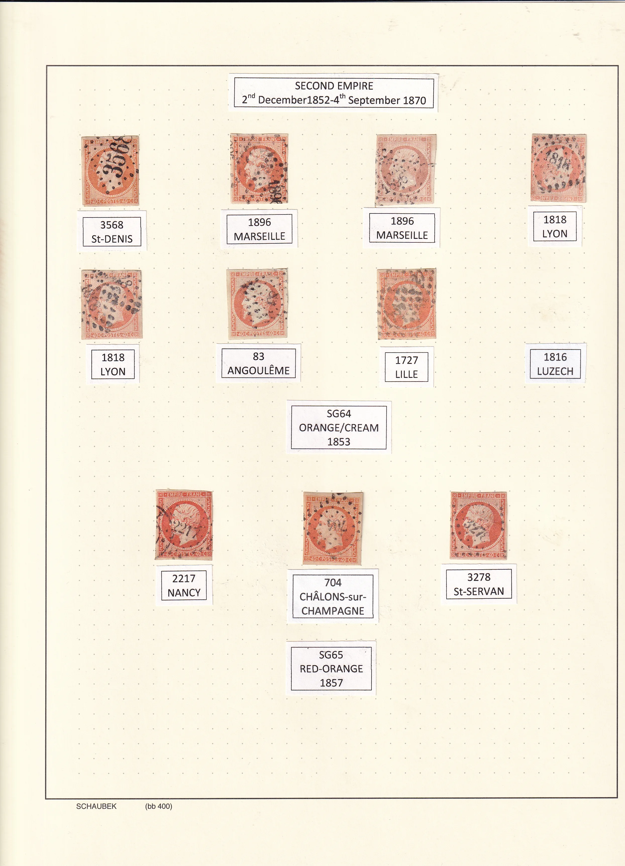 a collection of postage stamps