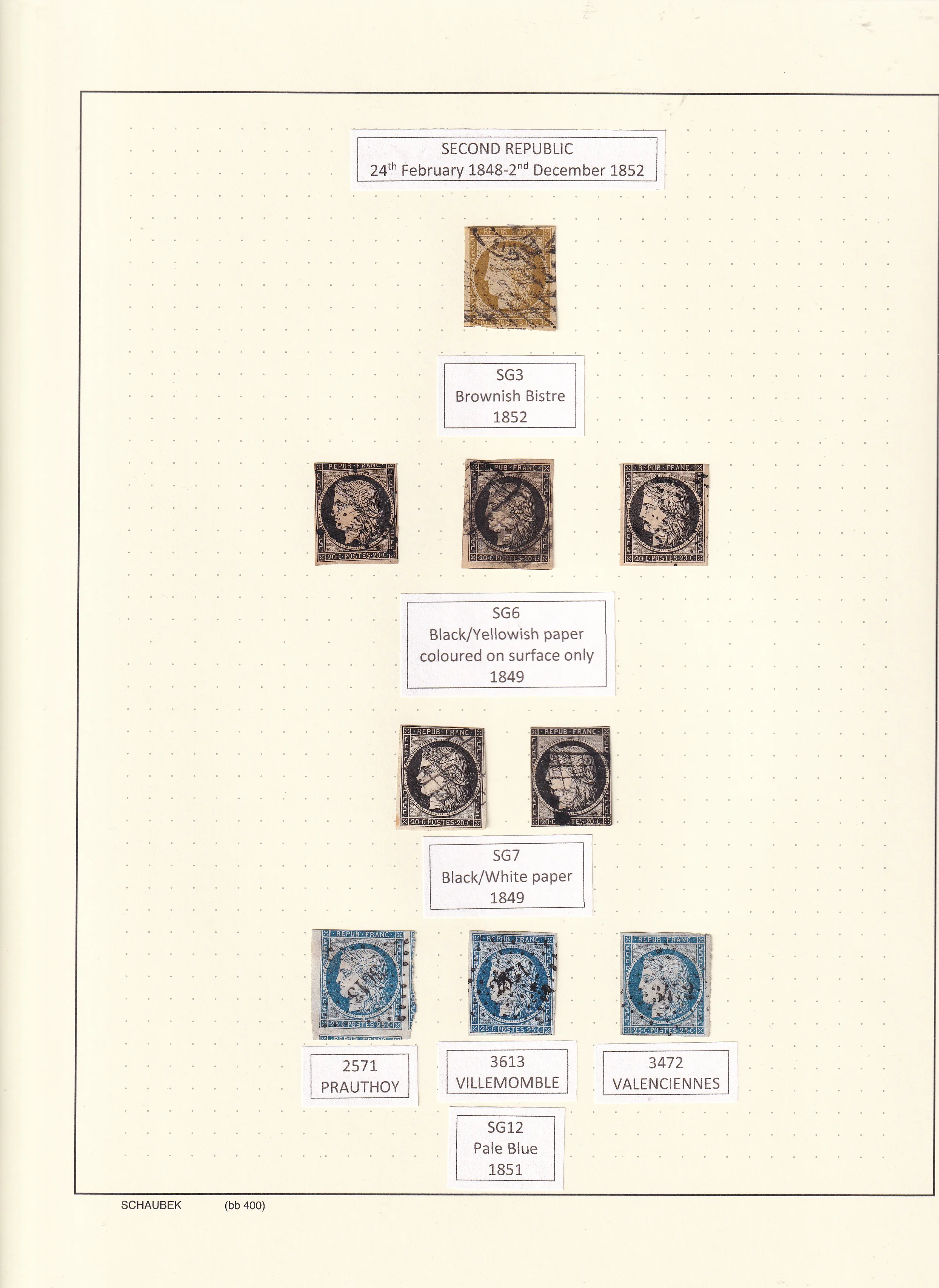 a collection of postage stamps